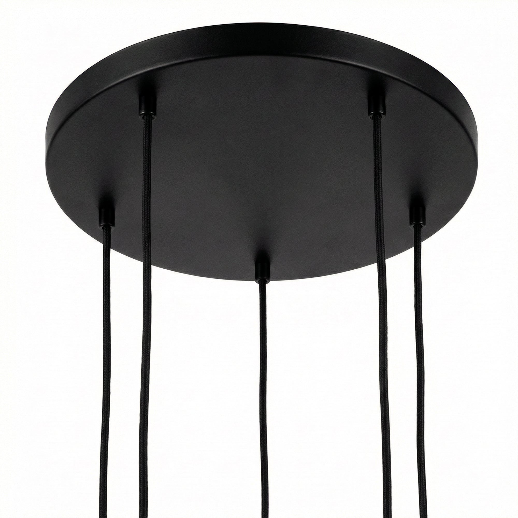 Hanglamp Calla - 5-lichts - Amberkleurig - Glas