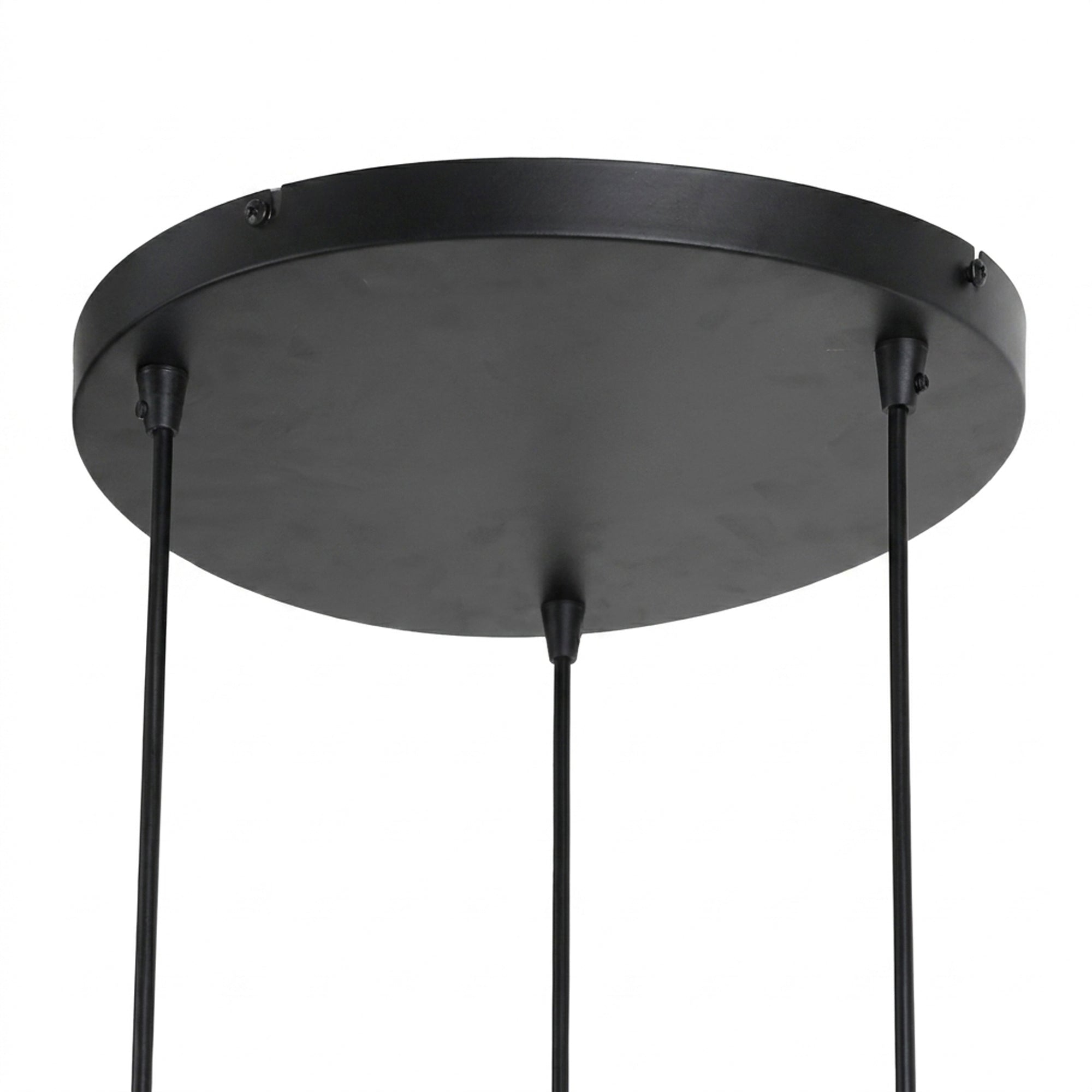 Hanglamp Olea - 3-lichts - Smoke - Glas