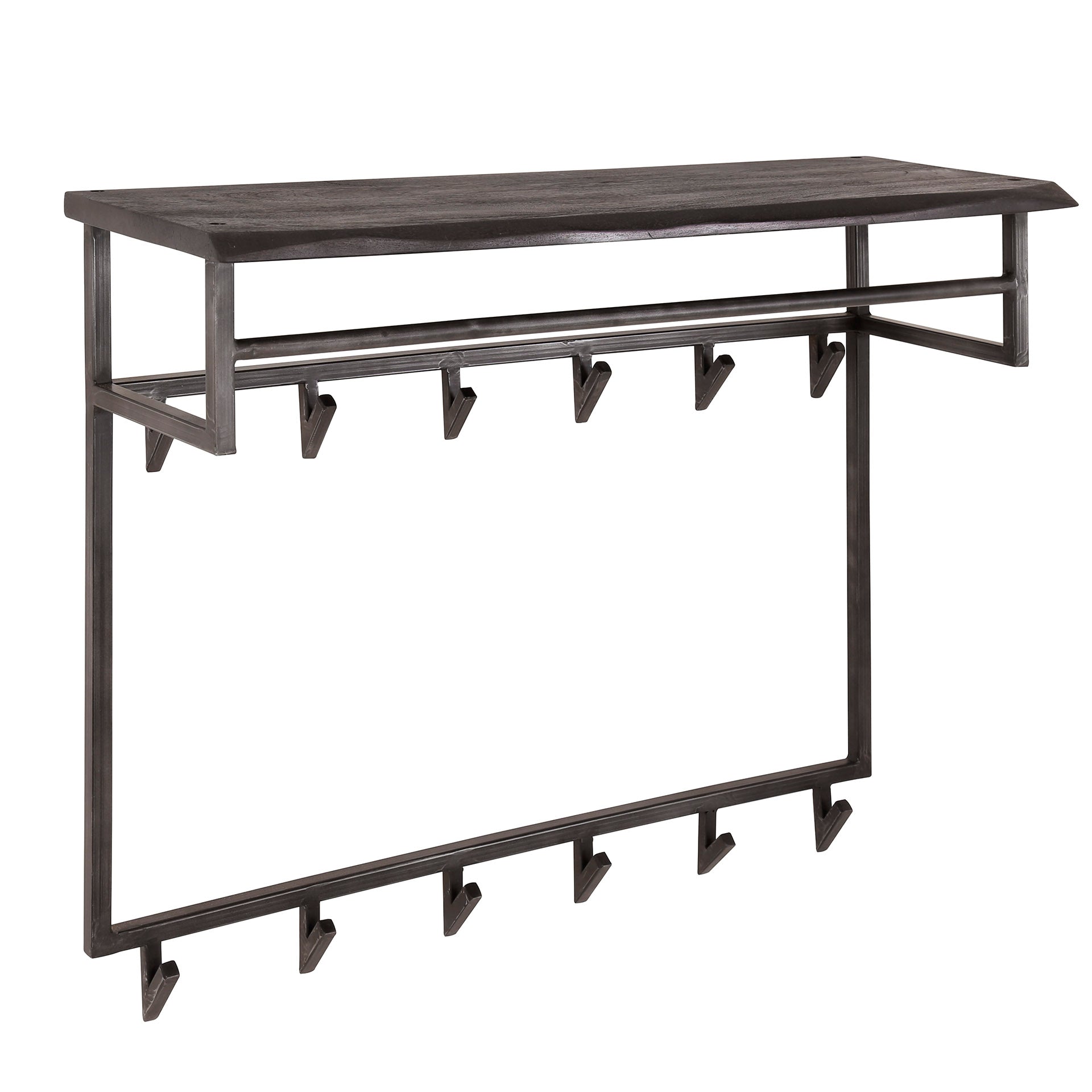 Kapstok Nova - Acaciahout - 12 haken - 100 cm