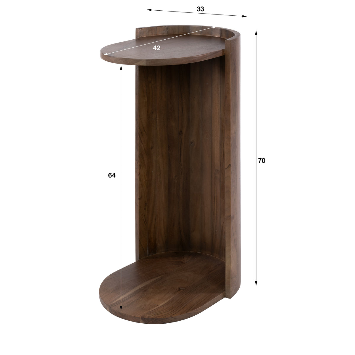 Overzettafel Javier - Acaciahout