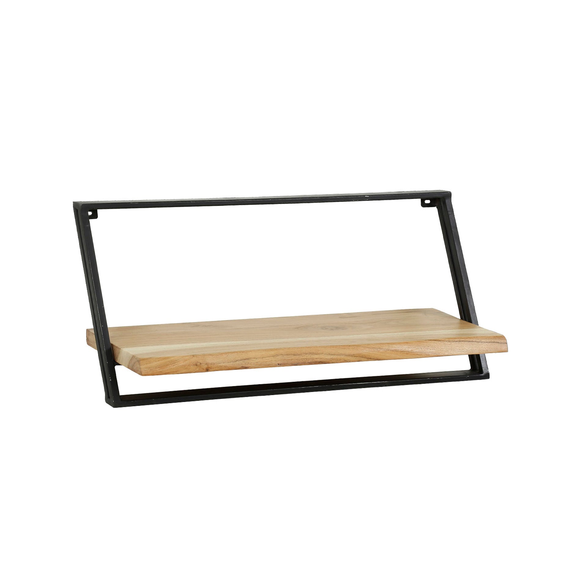 Wandplank Serrah - Bruin - Acaciahout - Set van 3