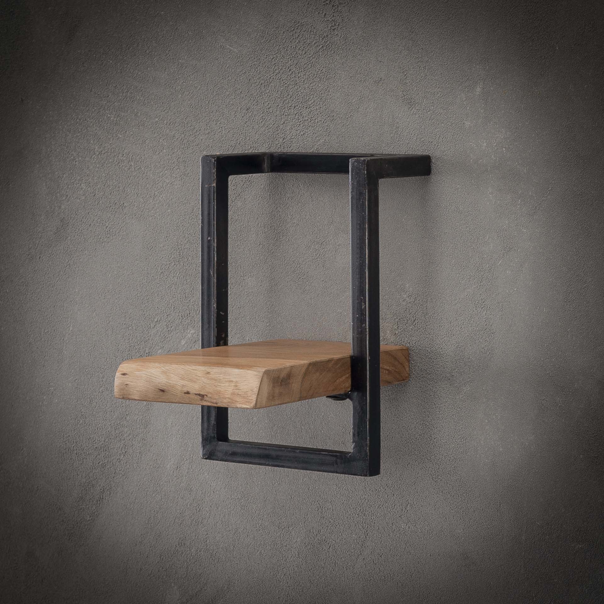 Wandplank Jacob - Bruin - Acaciahout - 20 cm