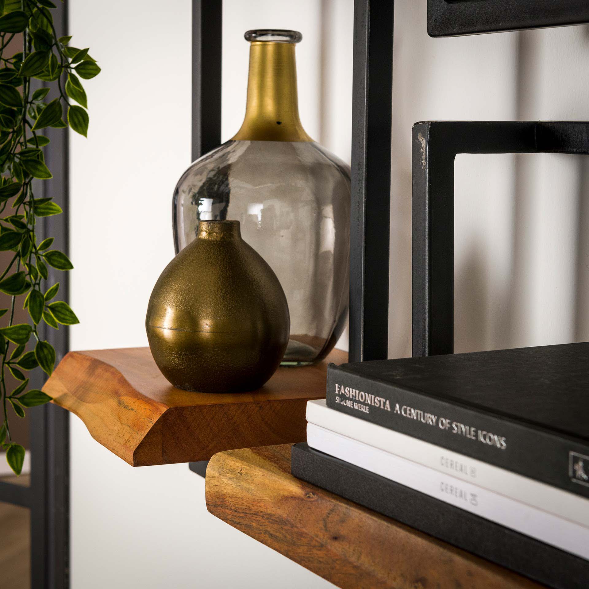 Wandplank Jacob - Bruin - Acaciahout - 20 cm