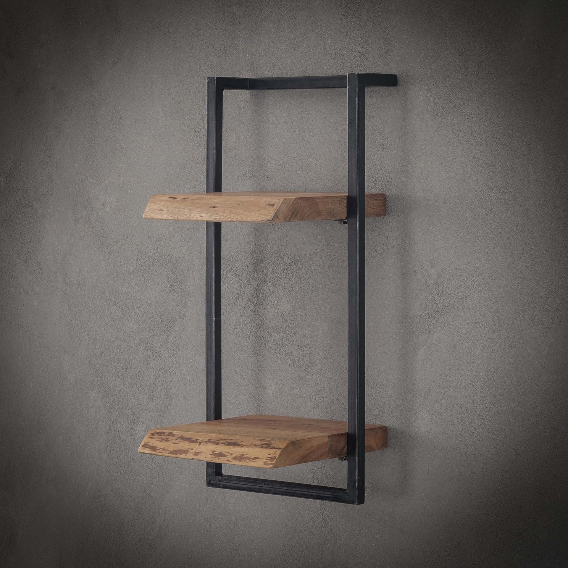 Wandplank Jacob - Bruin - Acaciahout - 30 cm