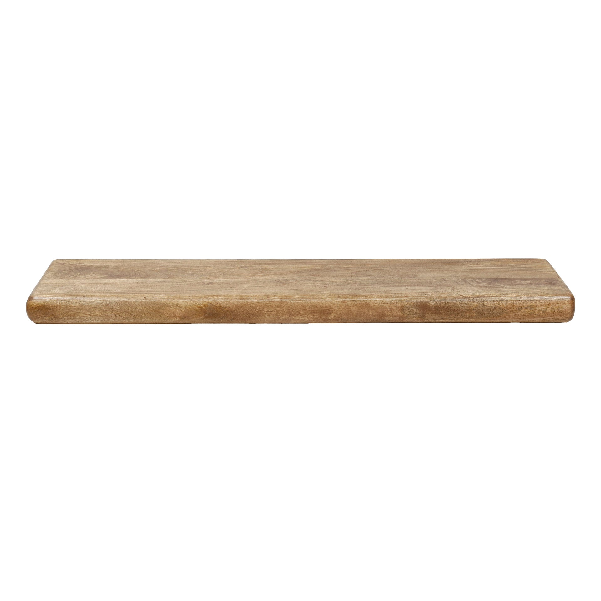 Wandplank Eclipse - Bruin - Mangohout - 168 cm