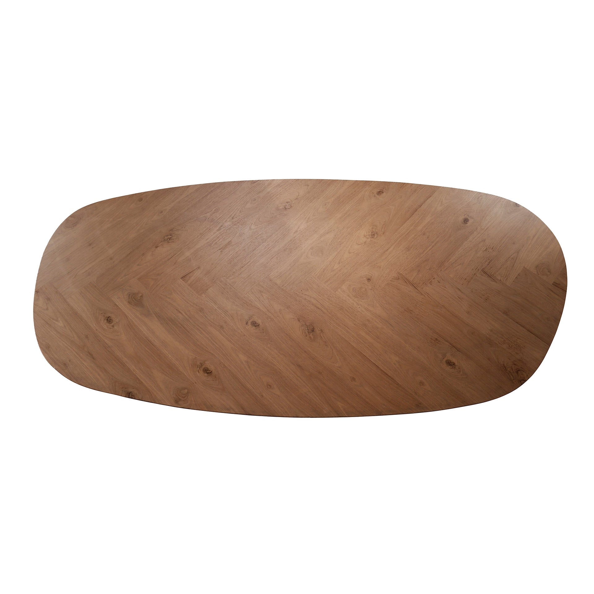 Eettafel David - Organisch - Teakhout - 215 cm