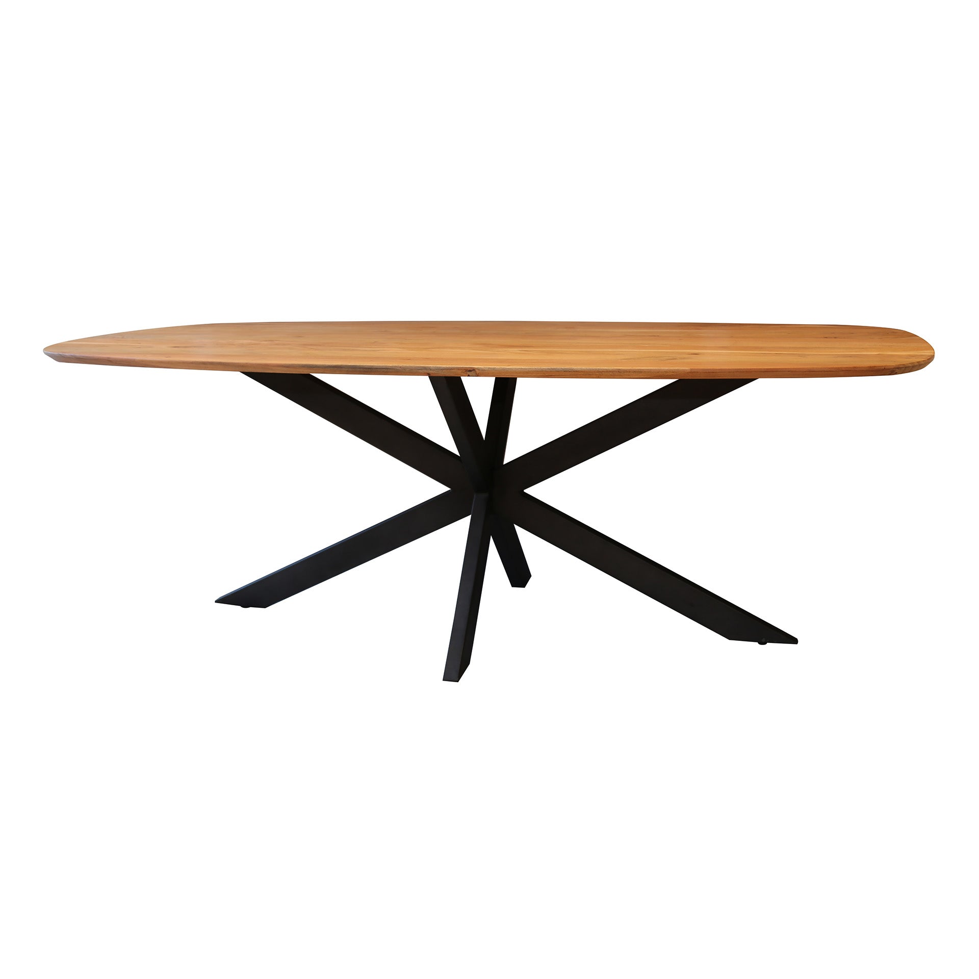 Eettafel Melody - Deens Ovaal - Acaciahout - 215 cm