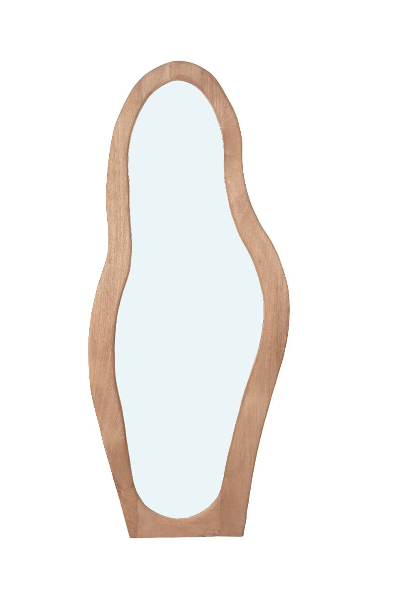 Organische Spiegel Josje - Bruin - 200 cm