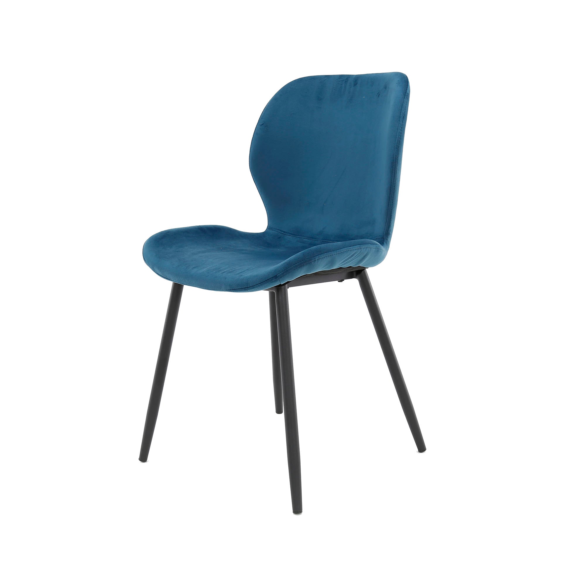Eetkamerstoel Dream - Blauw - Velvet