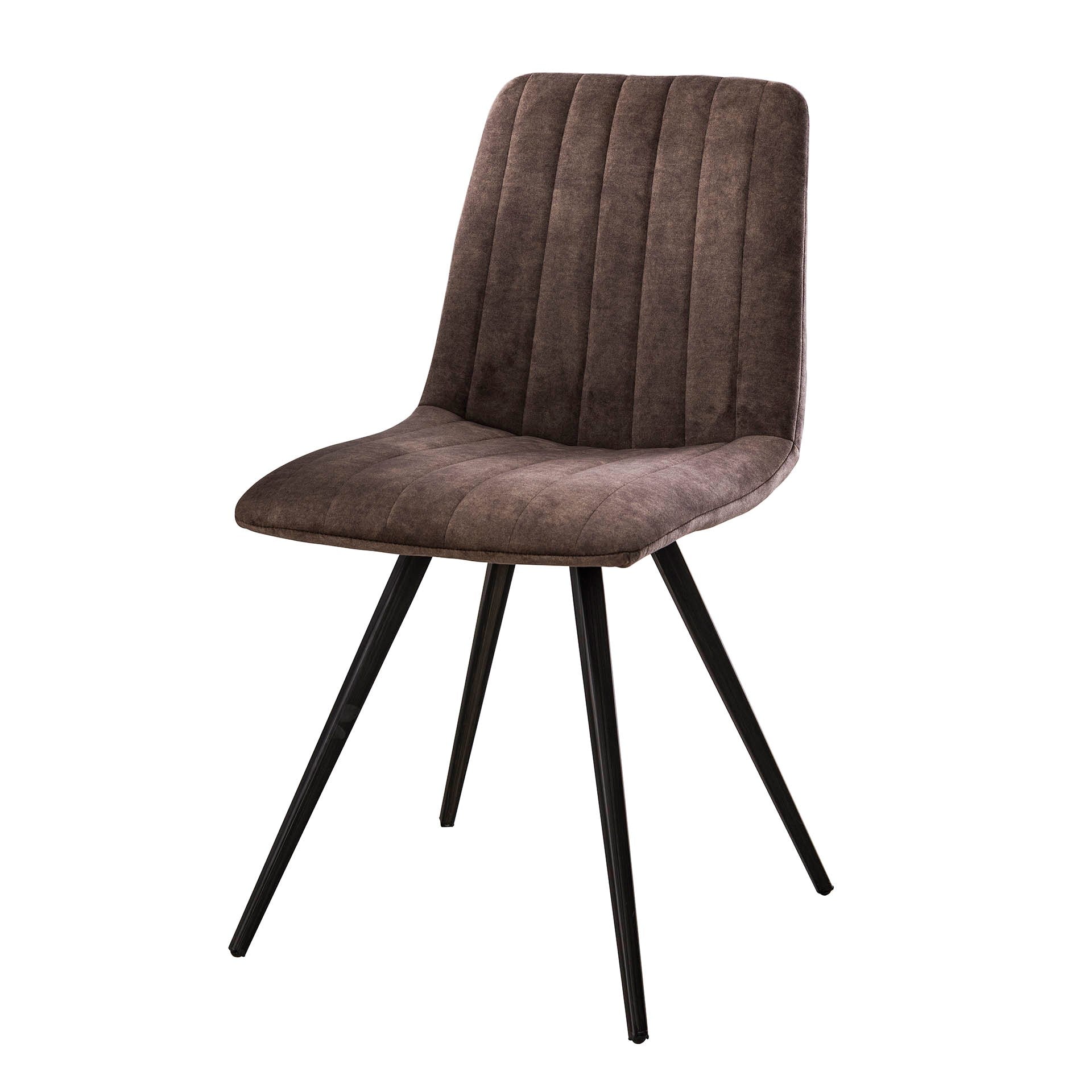 Eetkamerstoel Stitch - Taupe - Velvet
