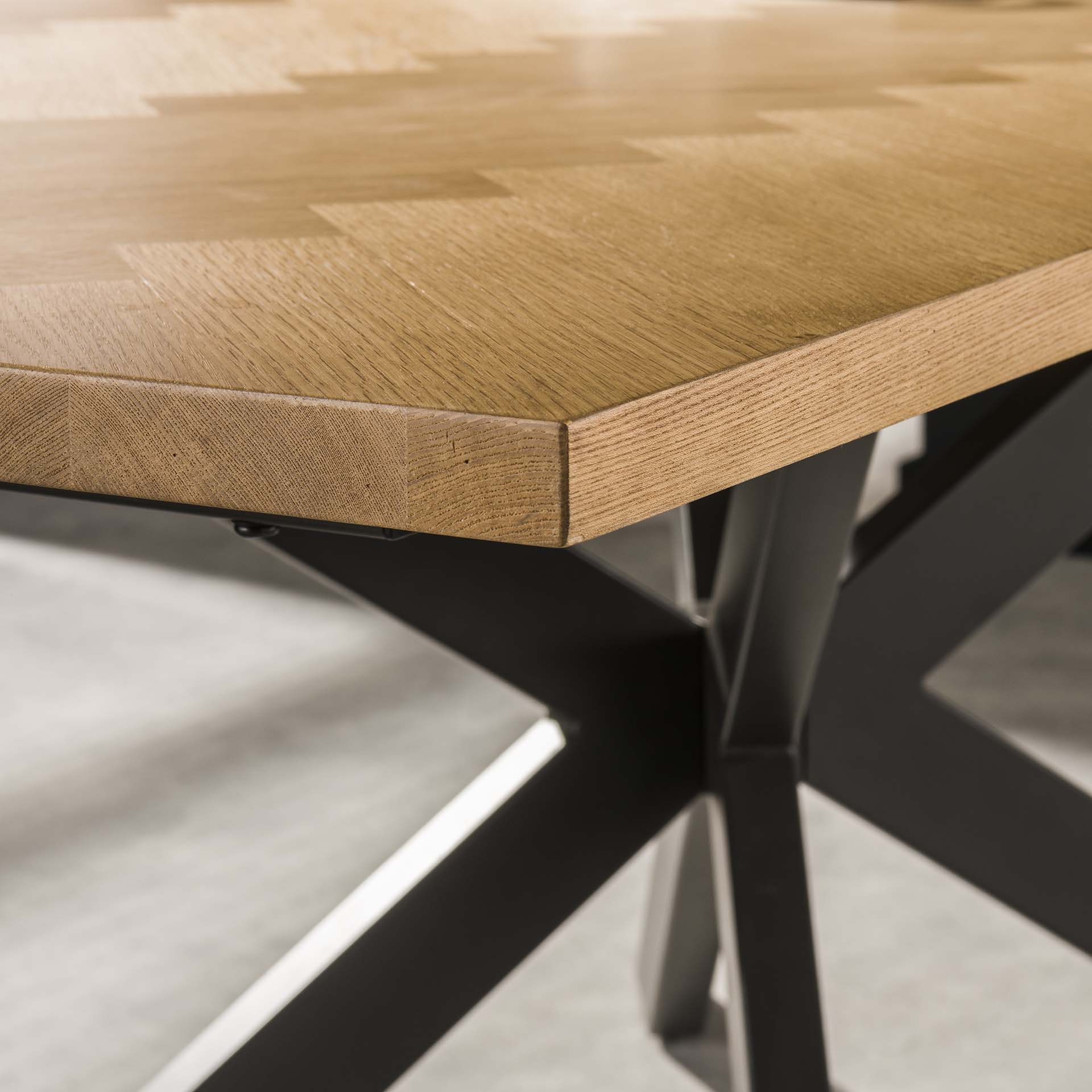 Eettafel Cali - Rechthoekig - Eikenhout - 200 cm