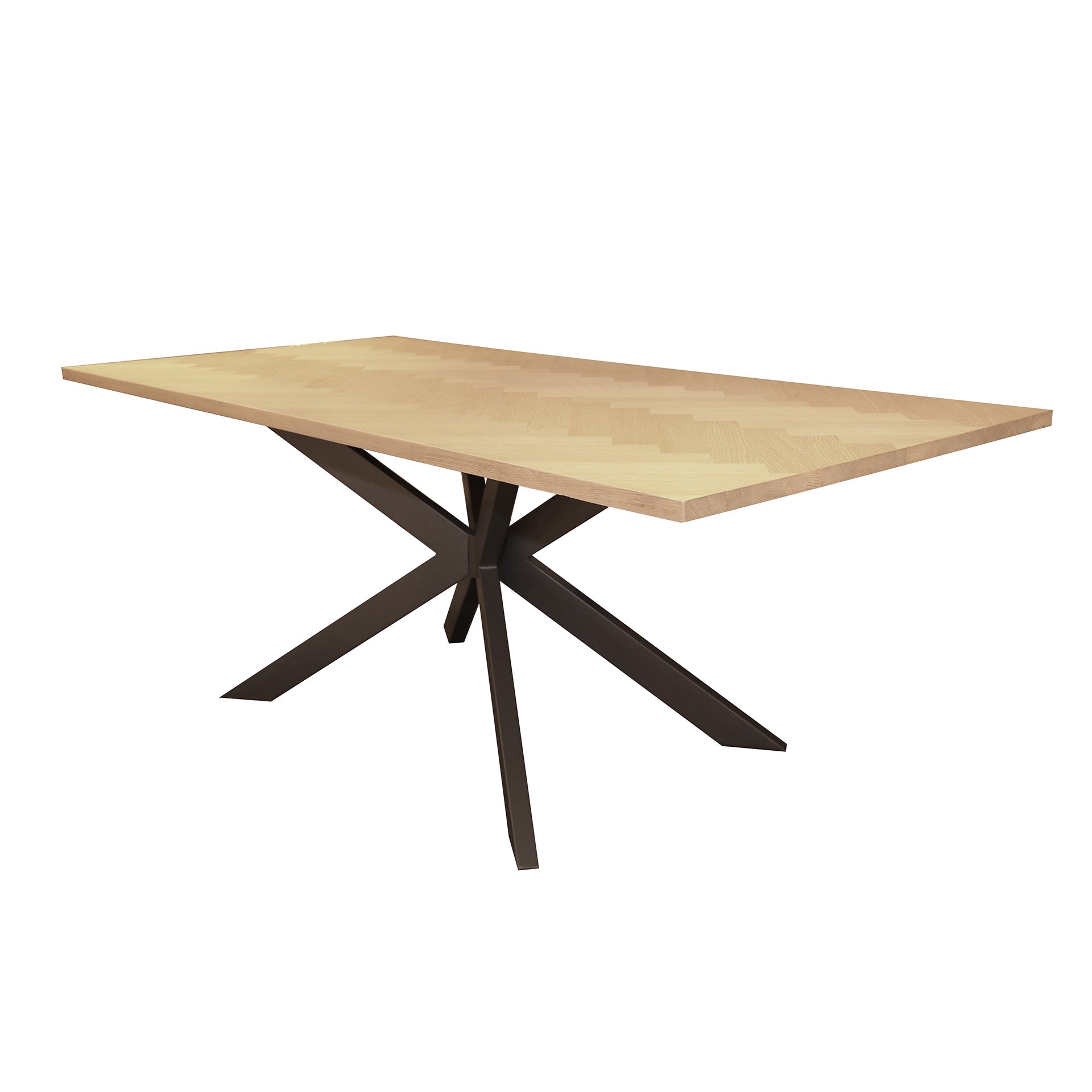 Eettafel Cali - Rechthoekig - Eikenhout - 200 cm