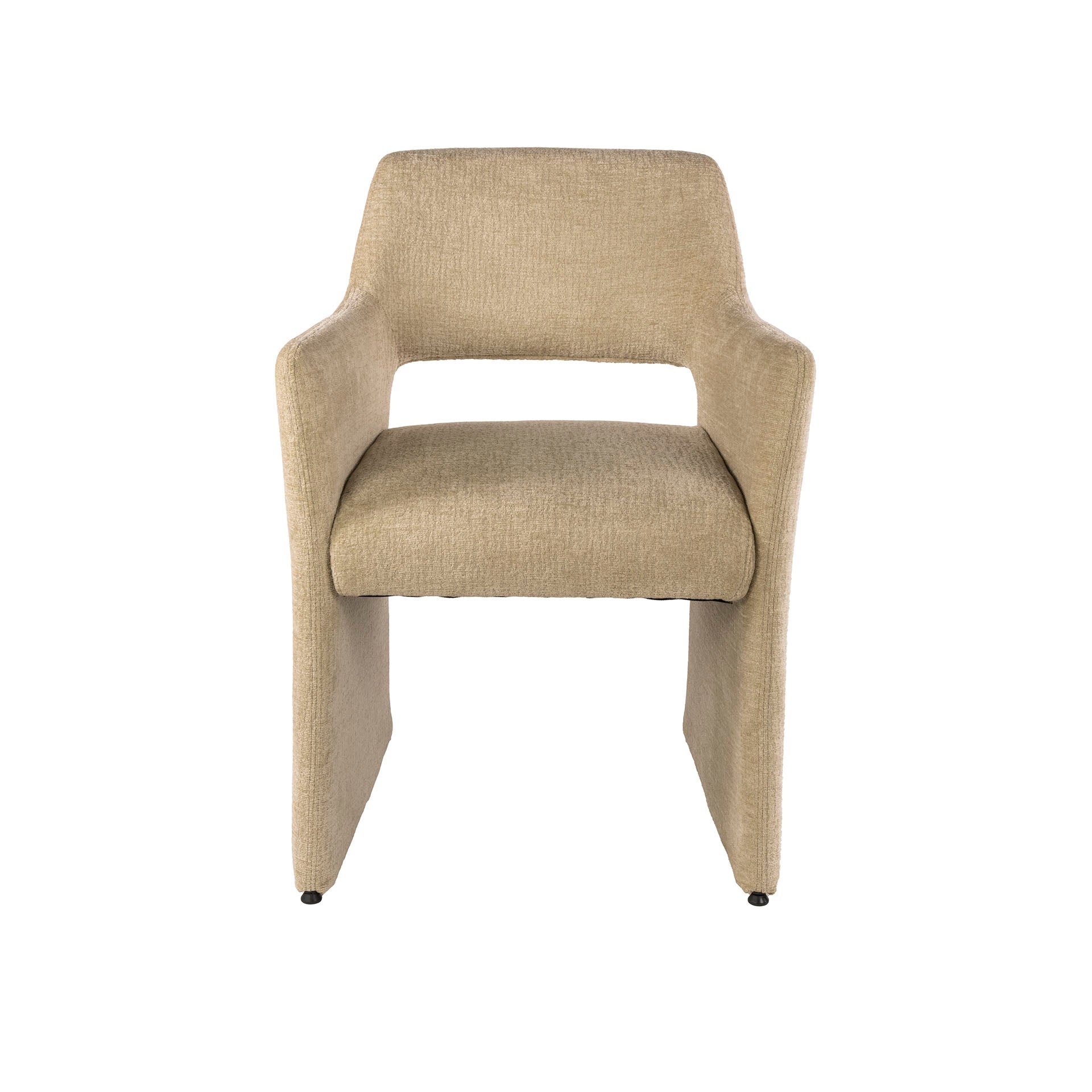 Eetkamerstoel Dorelle - Beige - Jaroq Stof