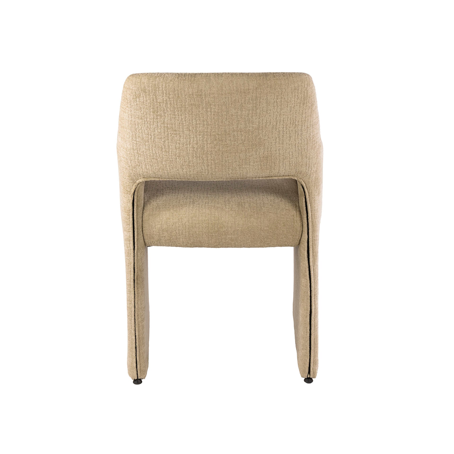 Eetkamerstoel Dorelle - Beige - Jaroq Stof