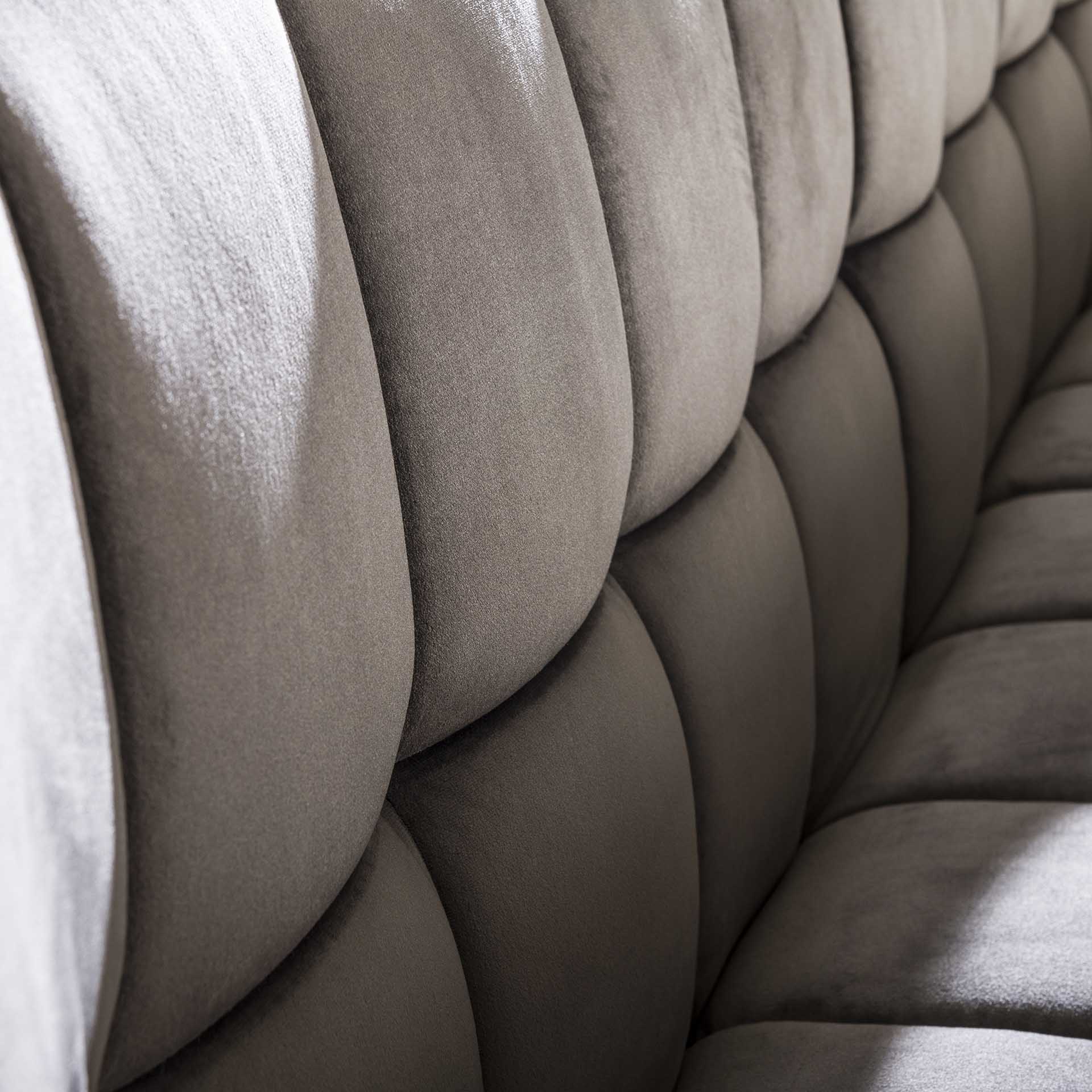 Eetkamerbank Vantage - Antraciet - Velvet - 180 cm
