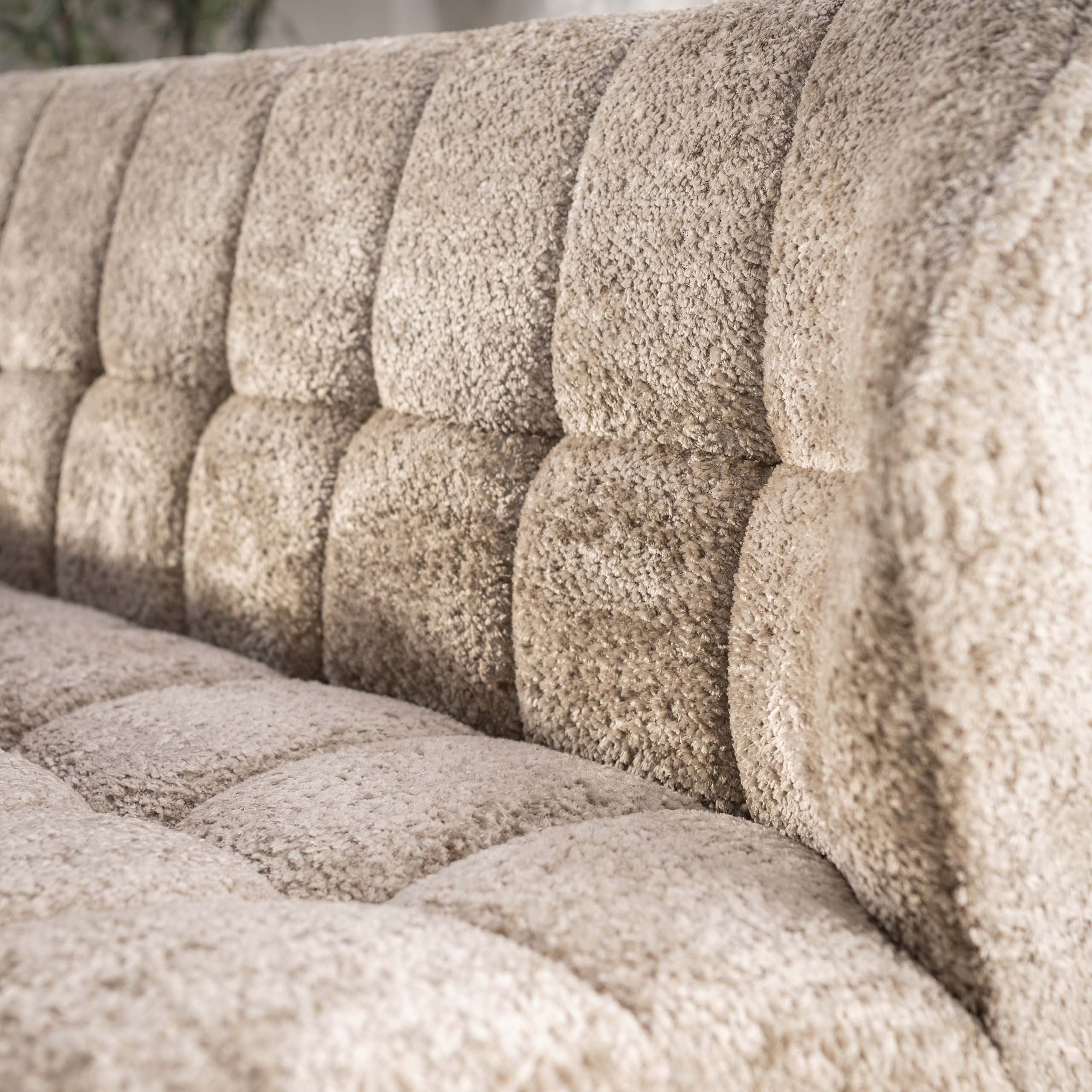 Eetkamerbank Vantage - Beige - Savelle Stof - 180 cm