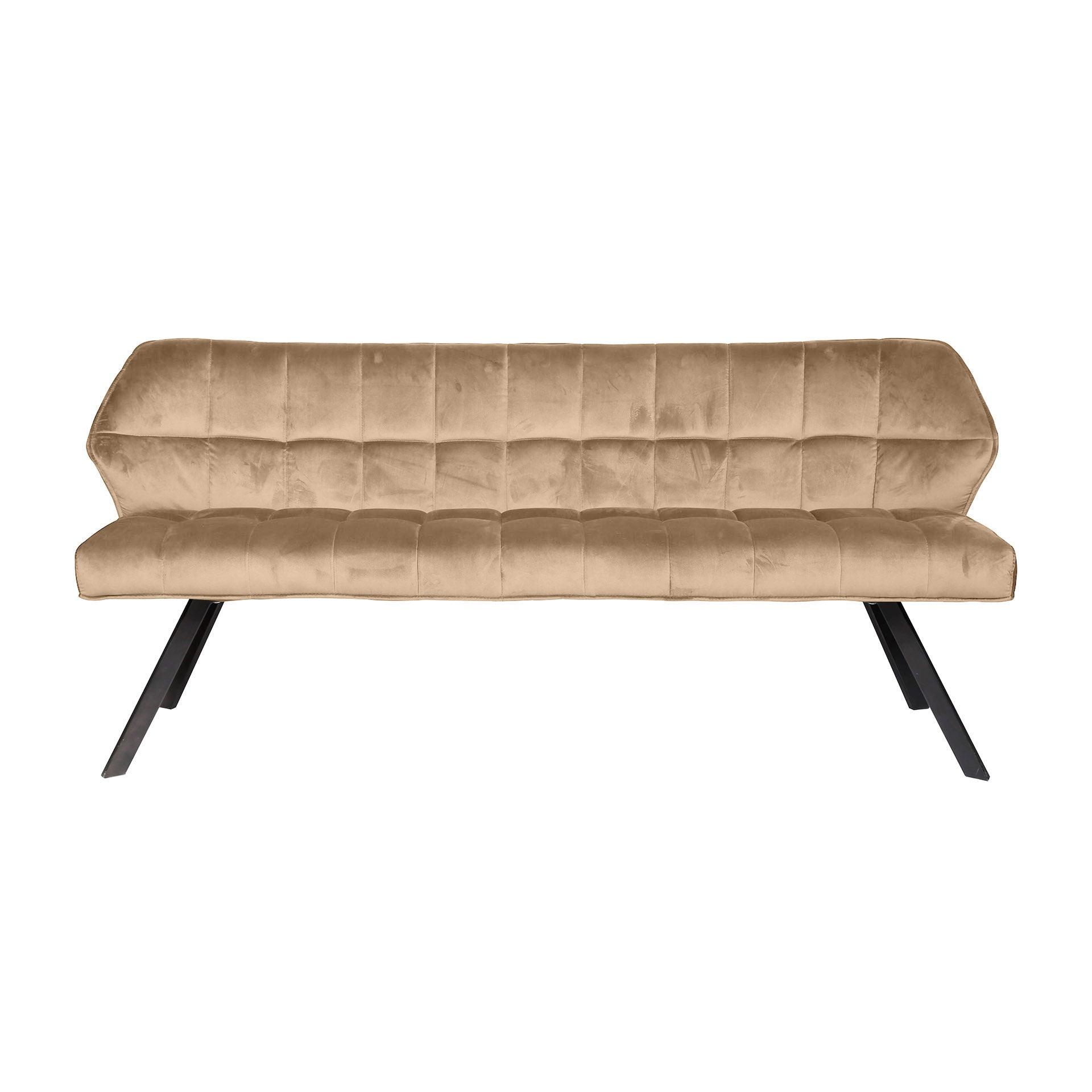 Eetkamerbank Vantage - Champagne - Velvet - 180 cm
