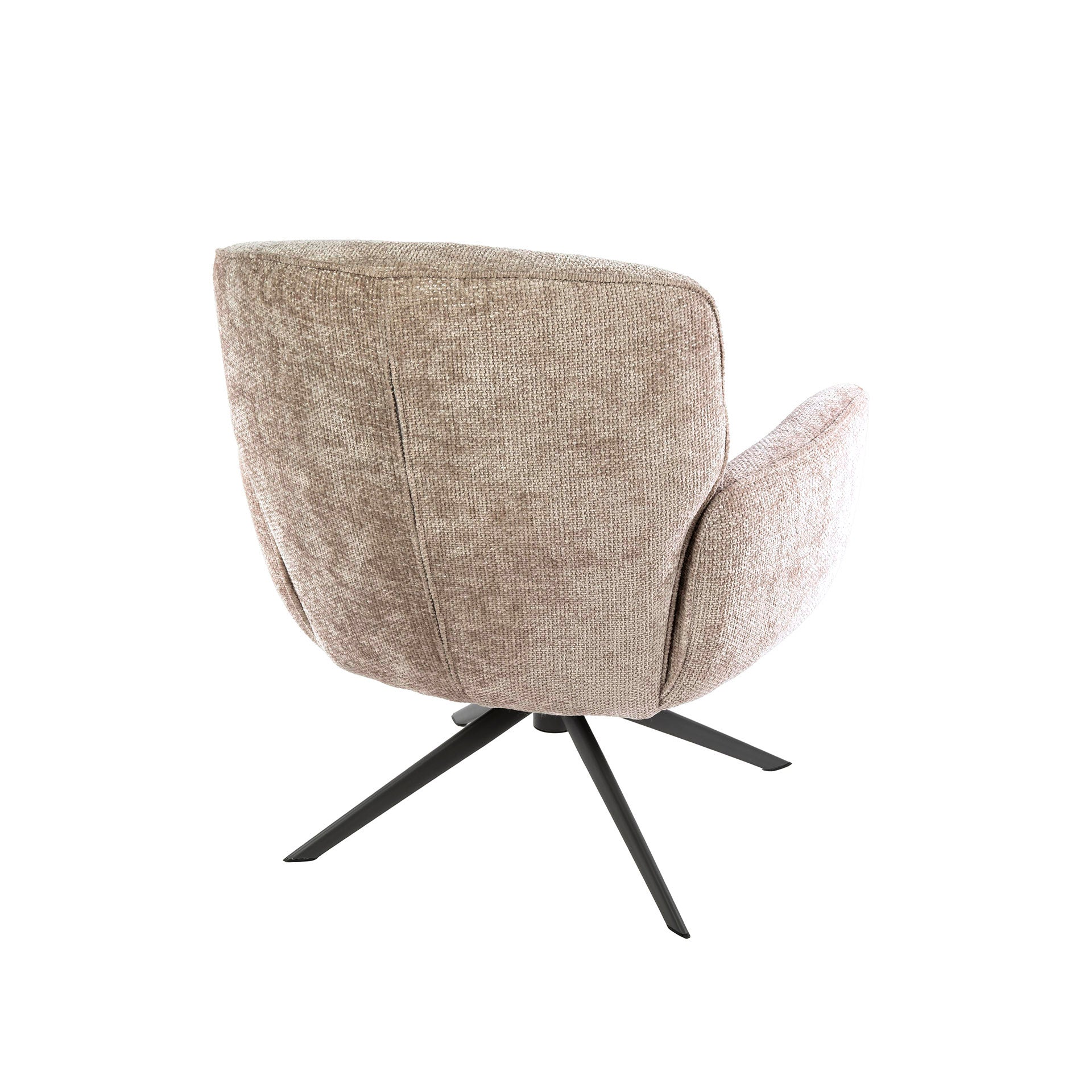Draaifauteuil Theodore - Beige - Renegade Stof - Pocketvering