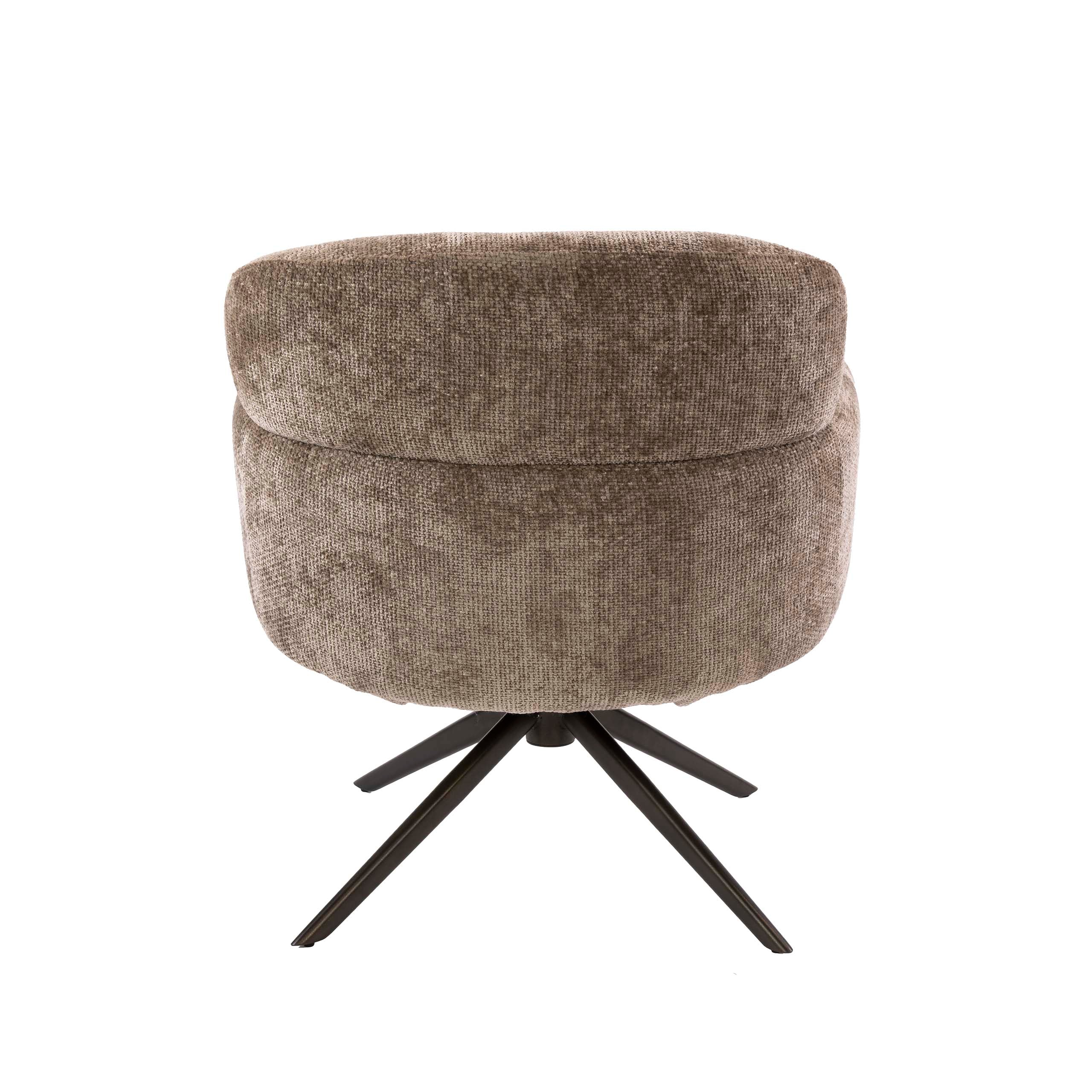 Draaifauteuil Misano - Champagne - Renegade Stof - Pocketvering