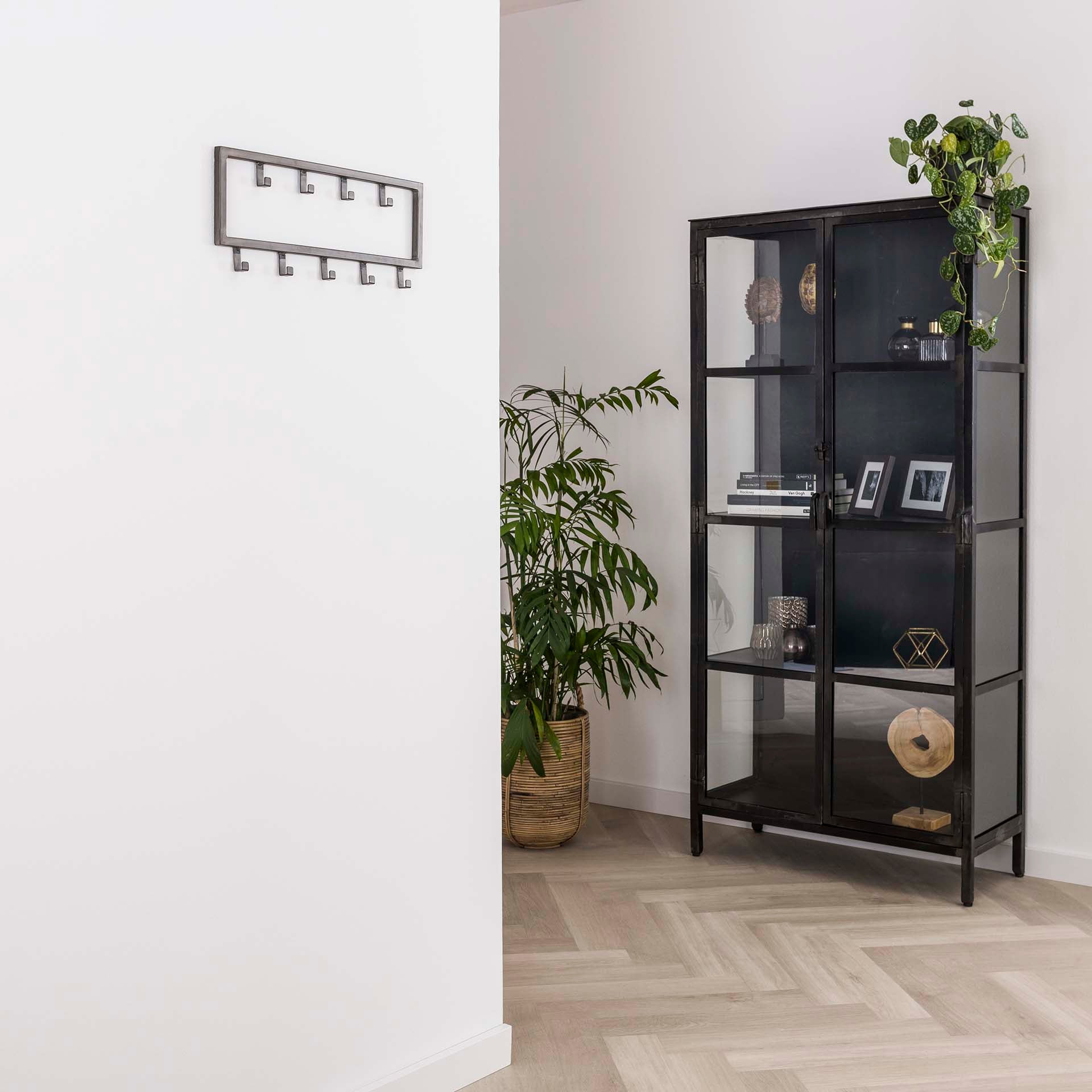 Kapstok Peppy - Metaal - 9 haken - 50 cm