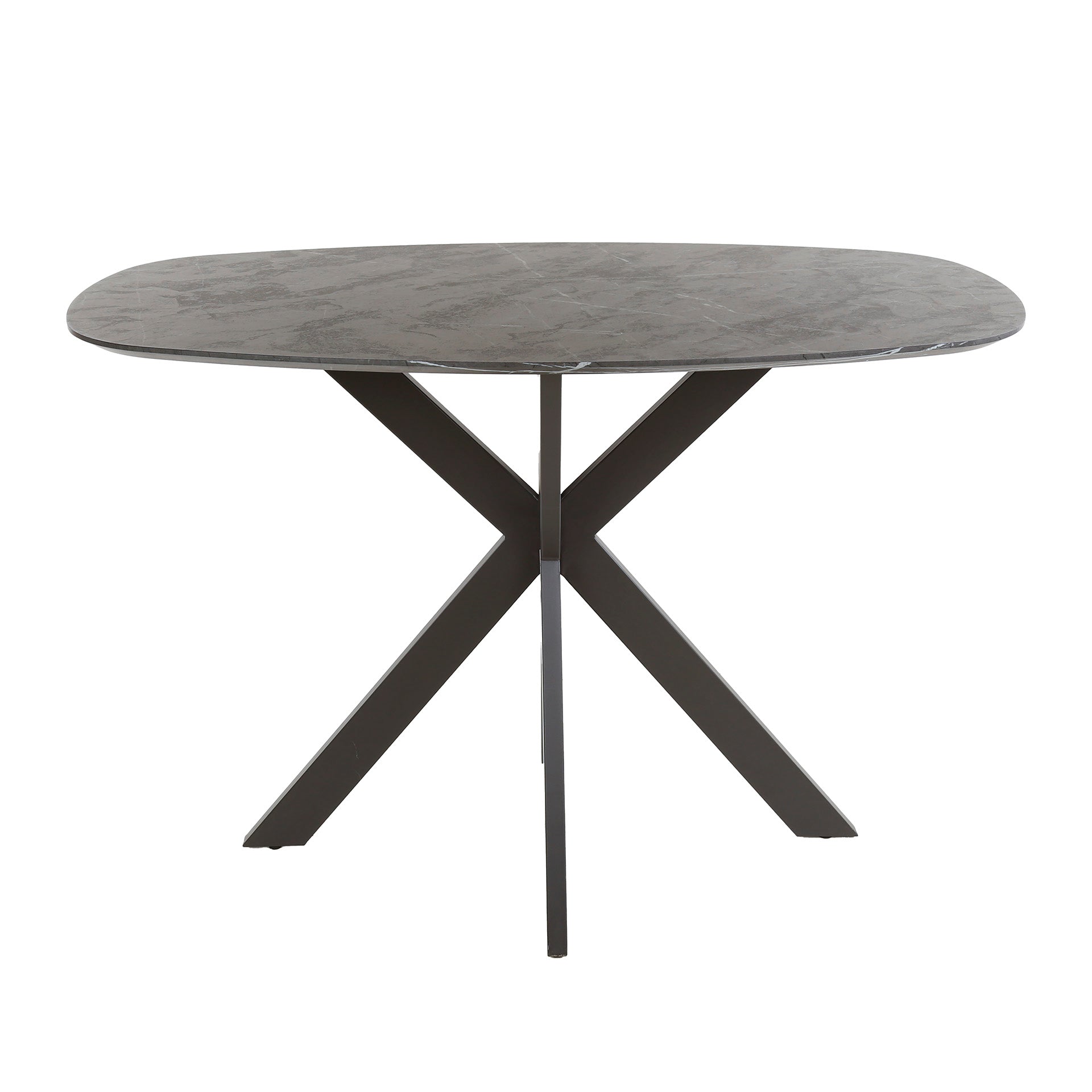 Bartafel Travis - Zwart - Keramisch Melamine - 140 cm