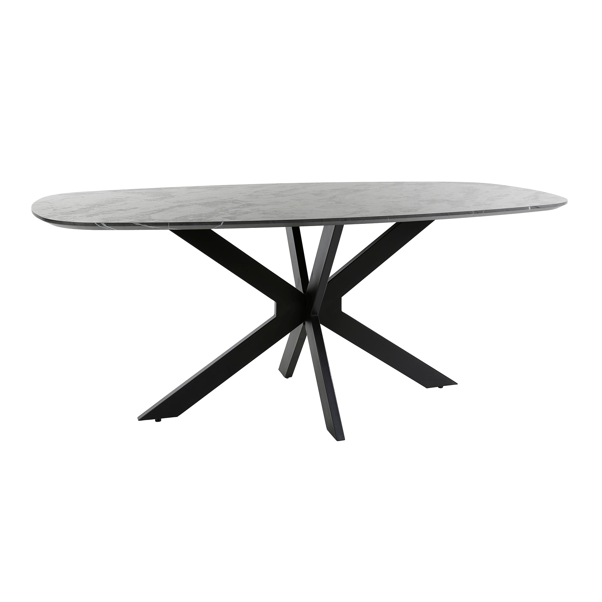 Eettafel Livia - Ovaal - Melamine - 180 cm