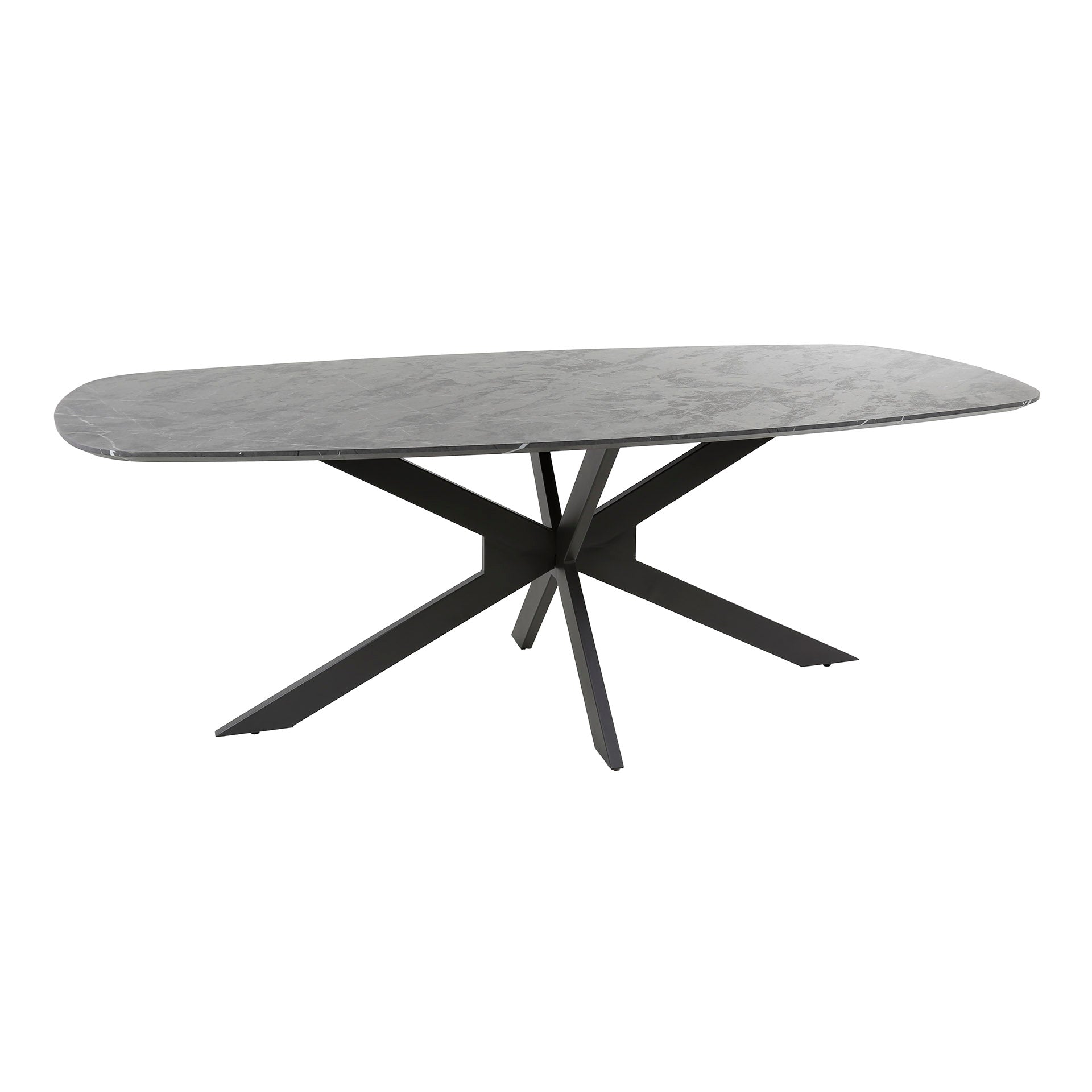 Eettafel Livia - Ovaal - Melamine - 215 cm