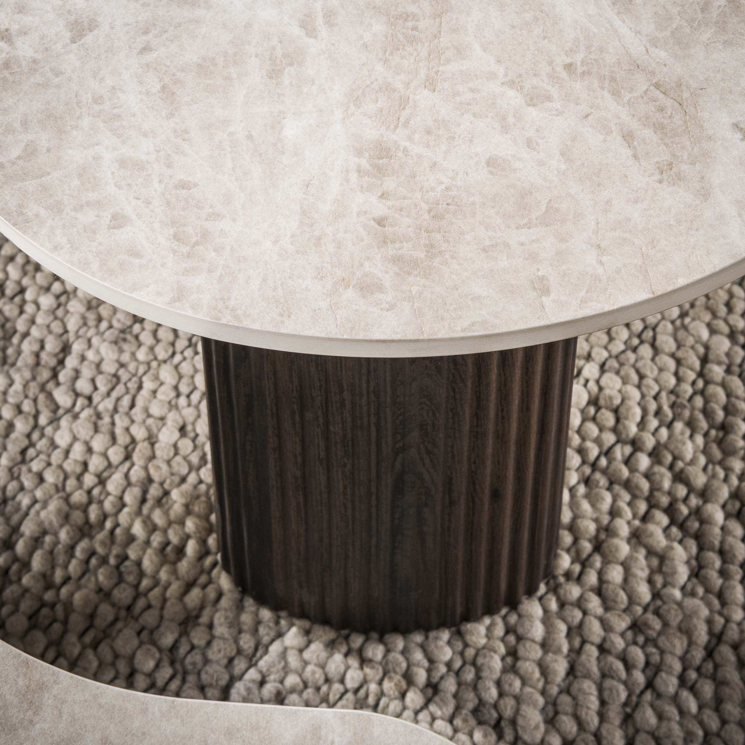 Salontafel Jisu - Japandi - Organisch - Taj Mahal - Set van 2