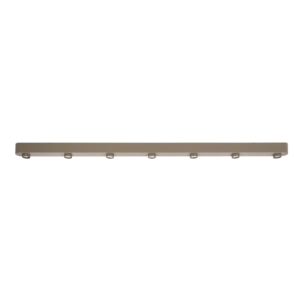 Plafondlamp Gusto - 7-lichts - Beige - Metaal - 195 cm