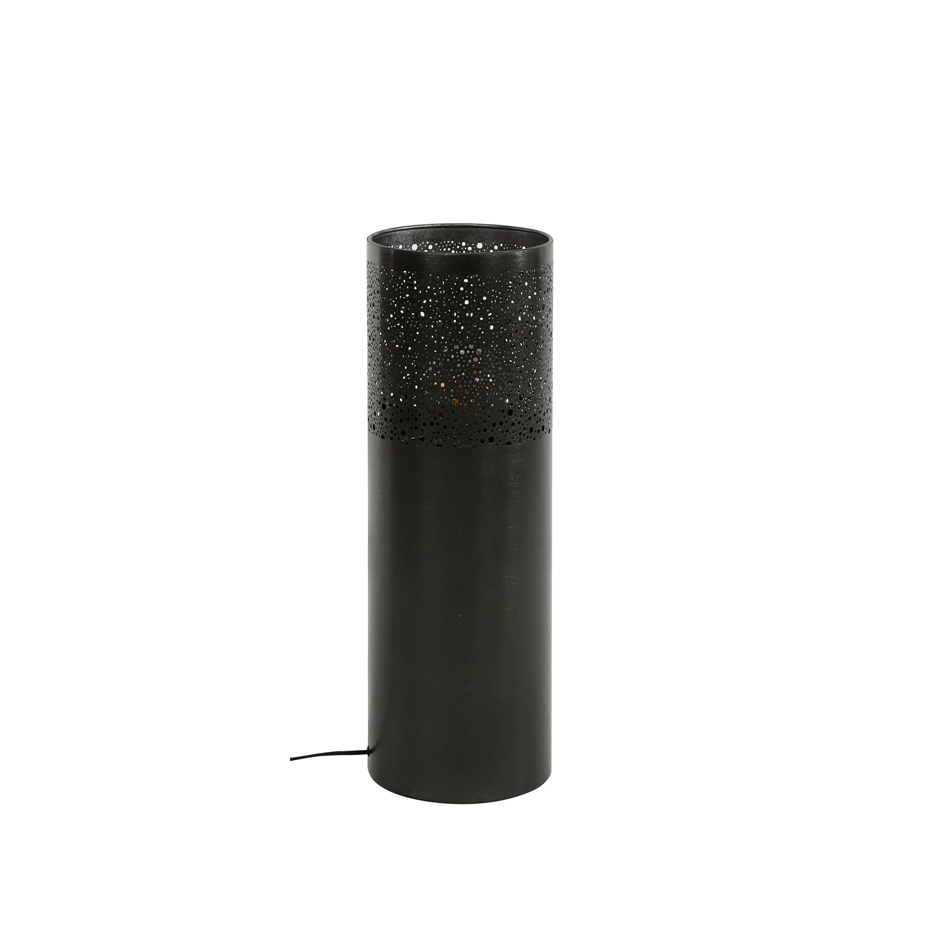 Vloerlamp Knox - Zwart Nikkel - Metaal