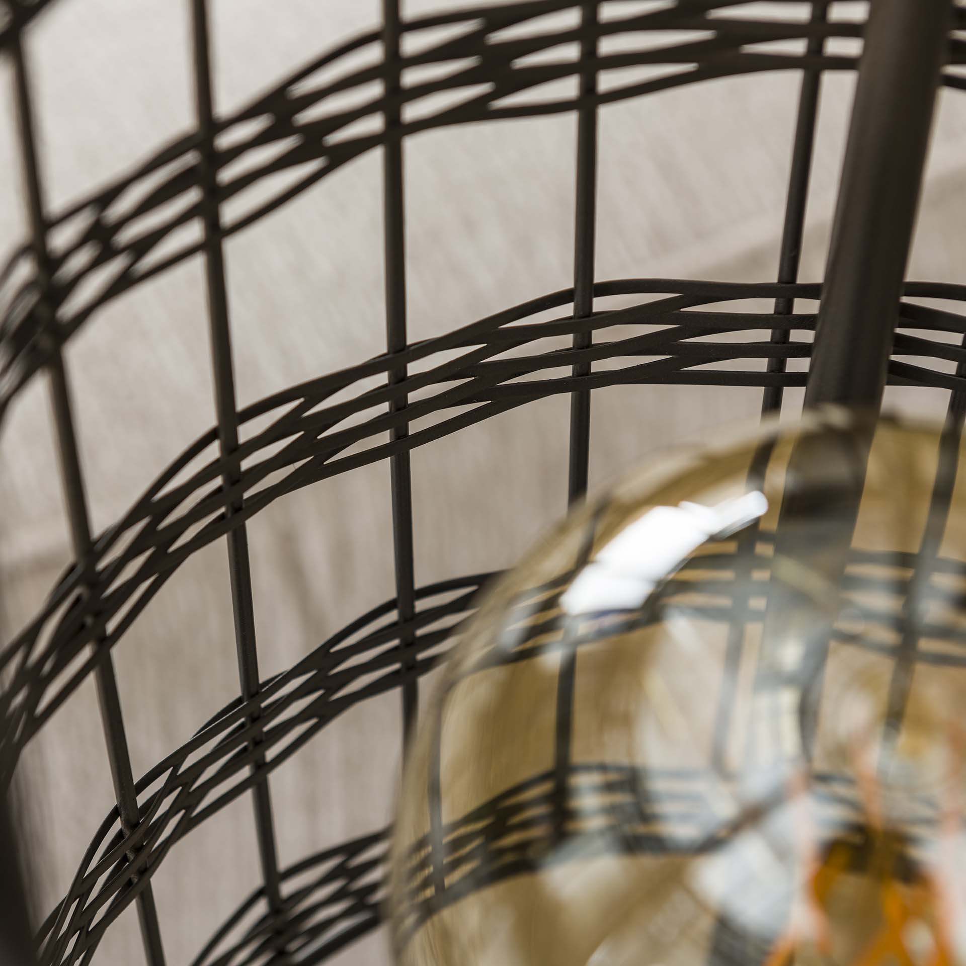 Vloerlamp Maze - Zwart Nikkel - Metaal