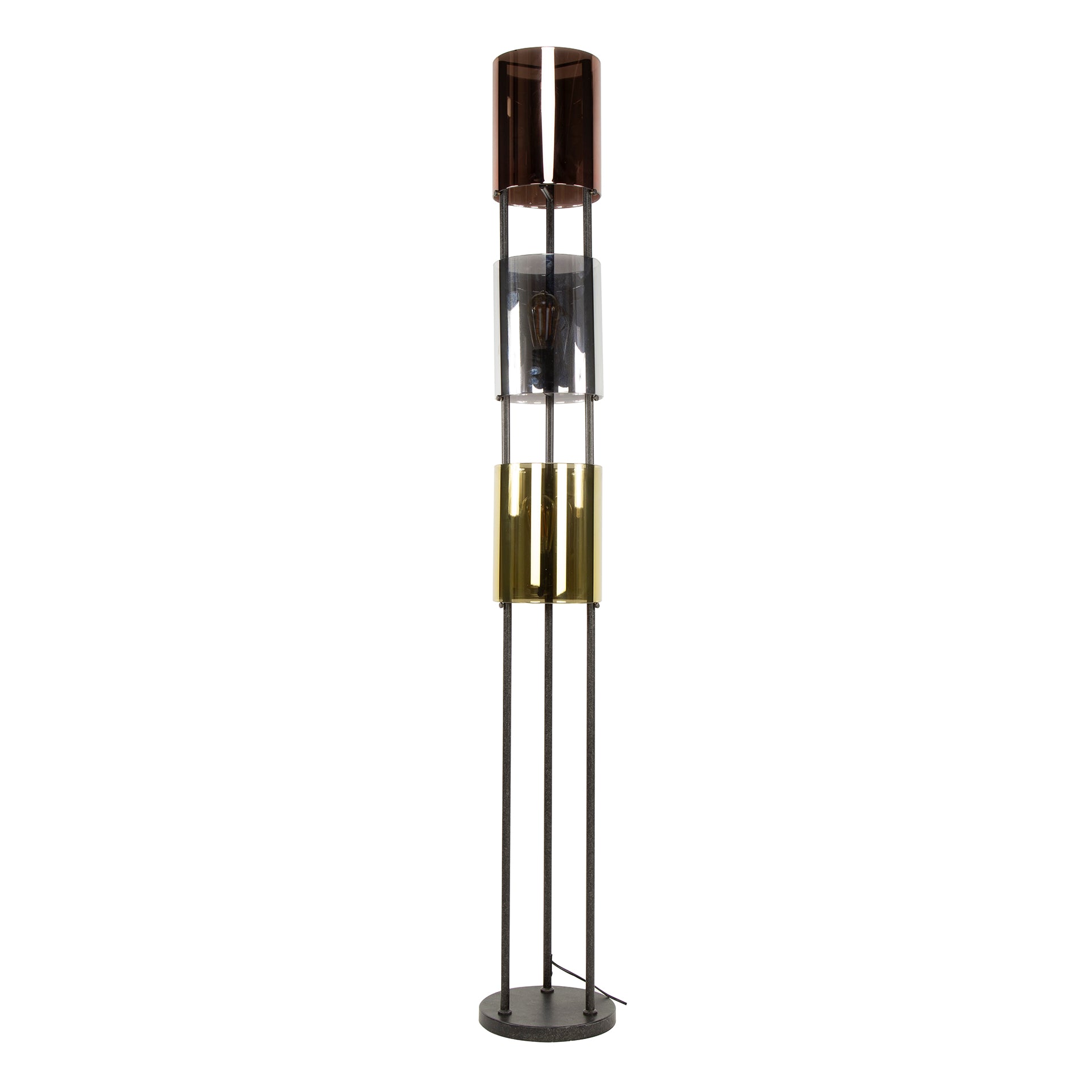 Vloerlamp Varese - Mix - Glas - 175 cm