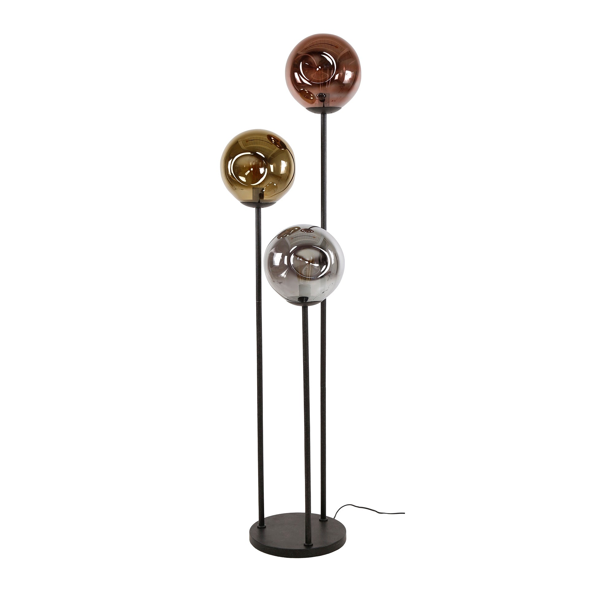 Vloerlamp Sarah - Mix - Glas - 164 cm