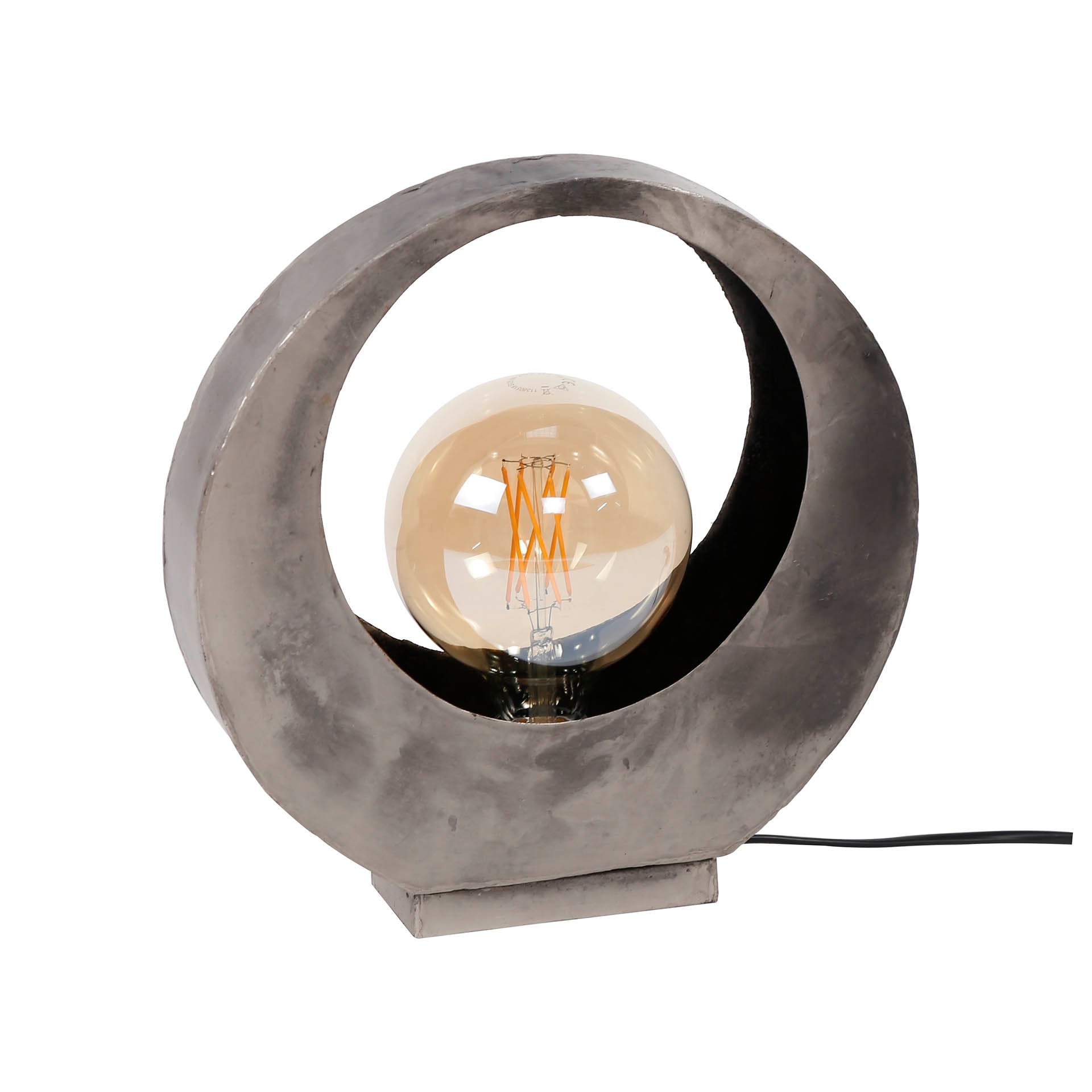 Tafellamp Nico - Oud Zilver - Metaal