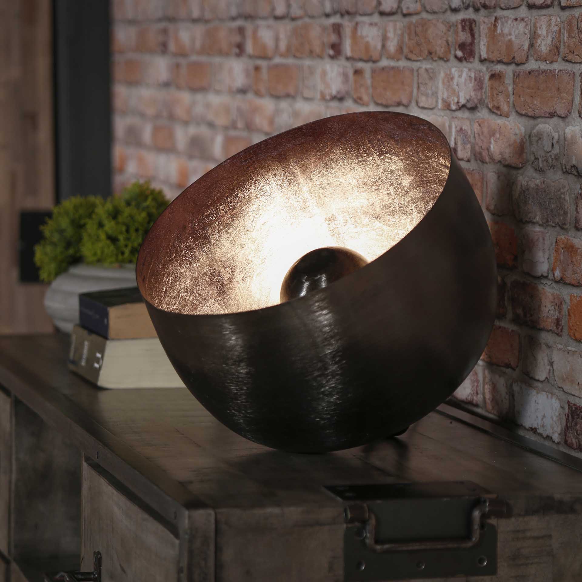 Vloerlamp Breeze - Zwart Nikkel - Metaal - 36 cm