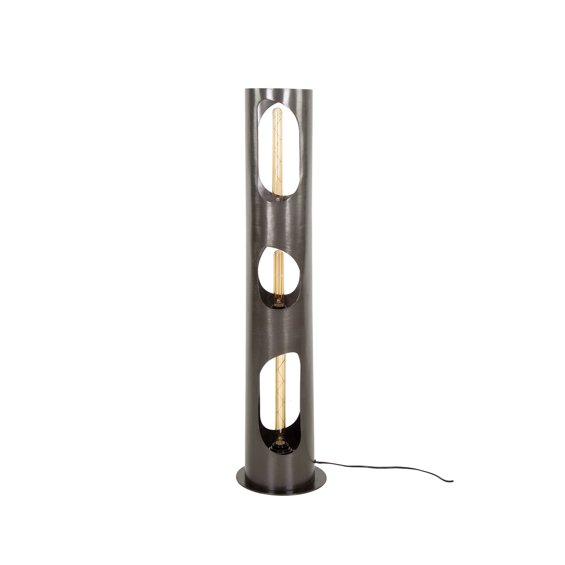 Vloerlamp Sky - Zwart Nikkel - Metaal - 100 cm