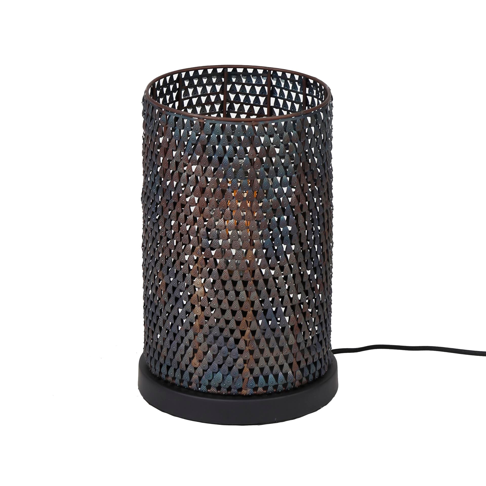 Tafellamp Onyx - Zwart/Bruin - Metaal