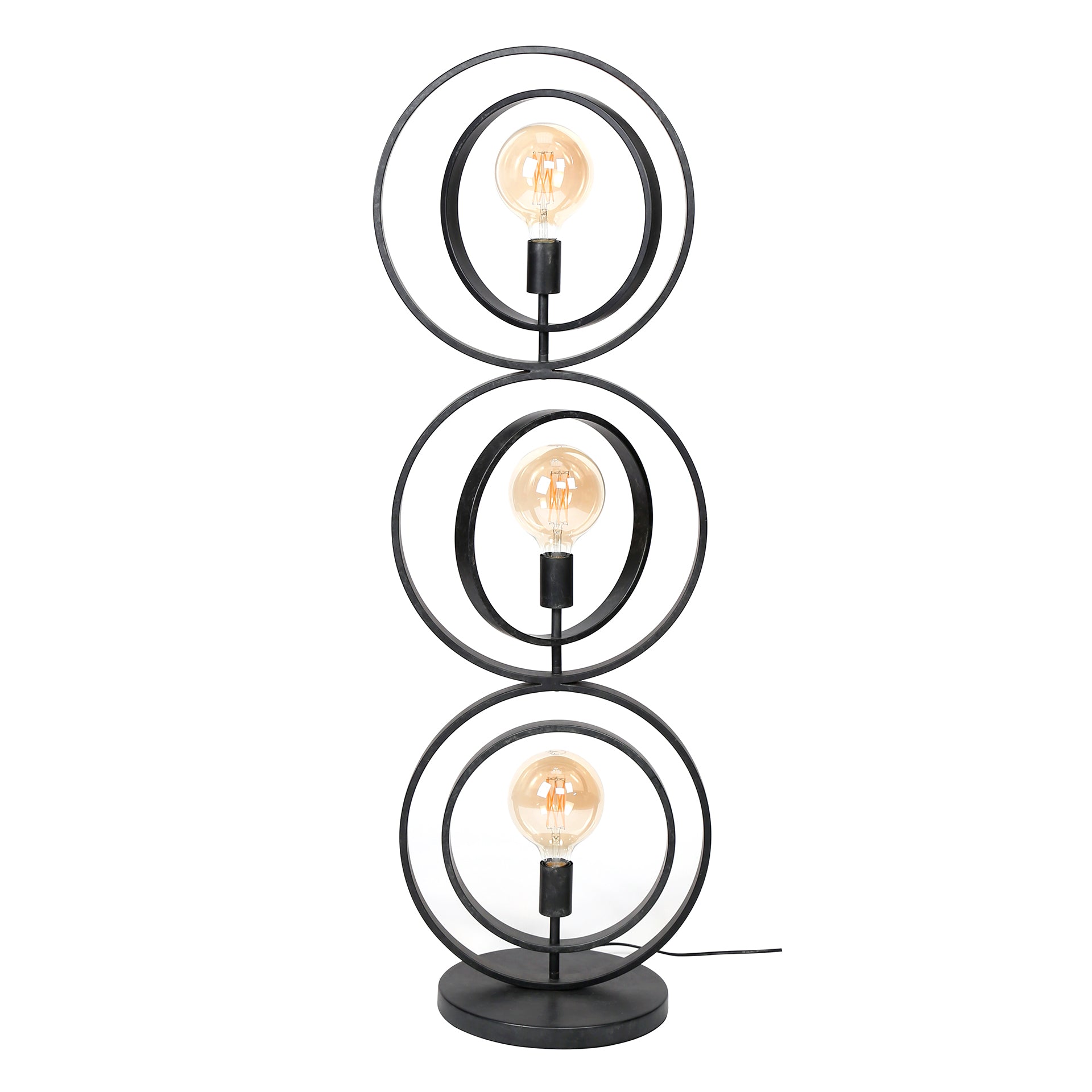 Vloerlamp Luna - Antraciet - Metaal