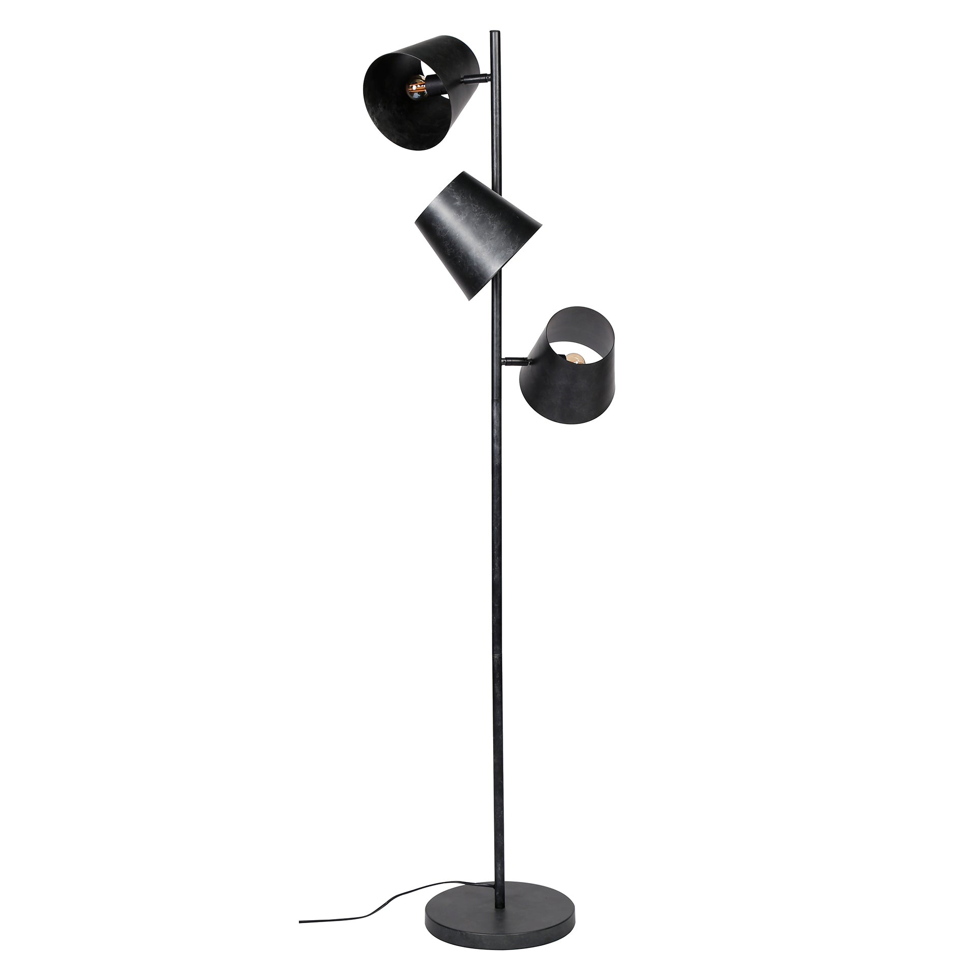 Vloerlamp Wolf - Antraciet - Metaal