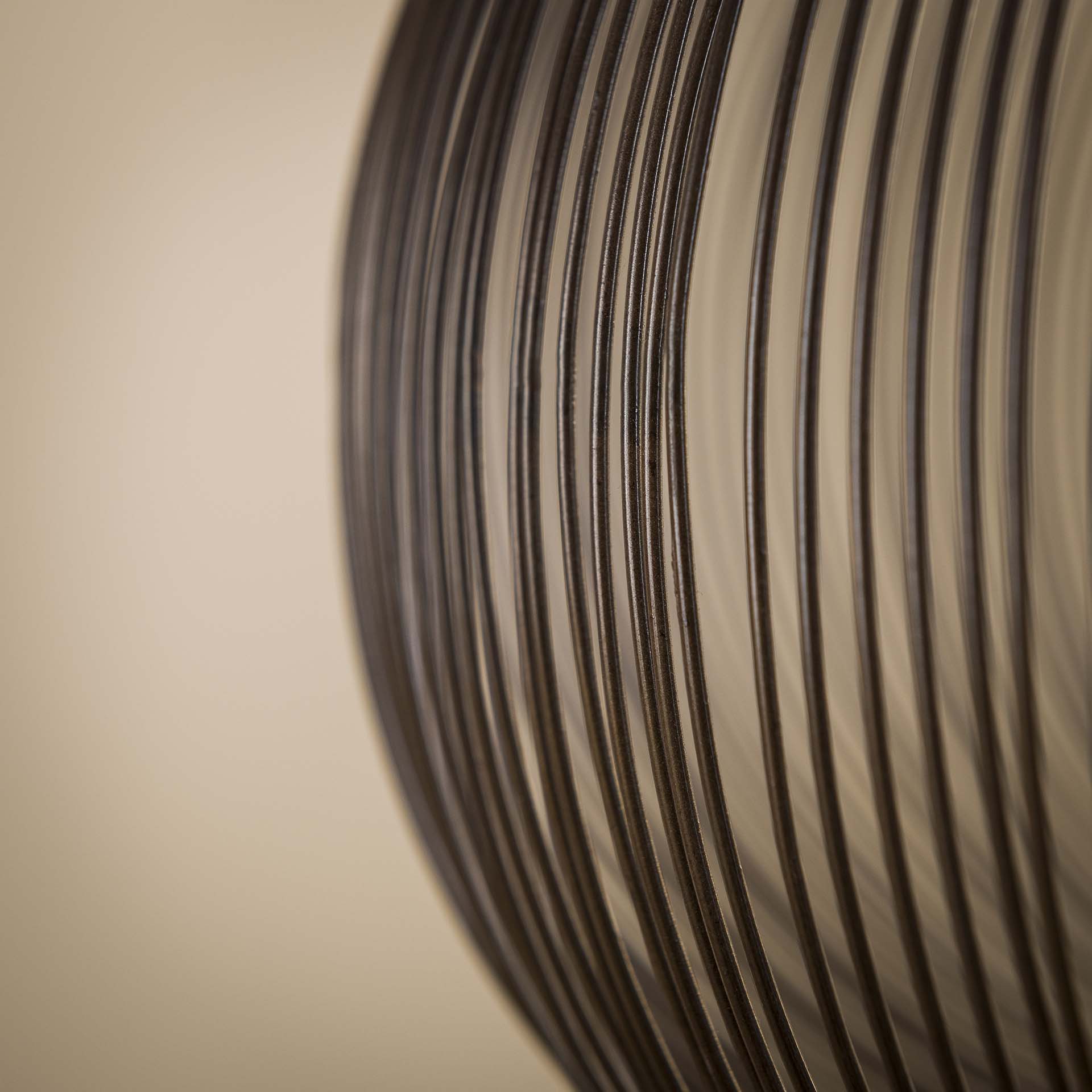 Hanglamp Sifra - 1-lichts - Zwart Nikkel - Metaal