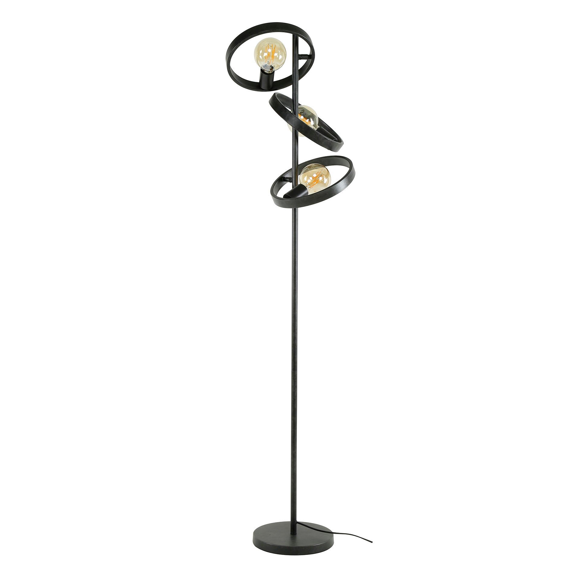Vloerlamp Jeske - Antraciet - Metaal