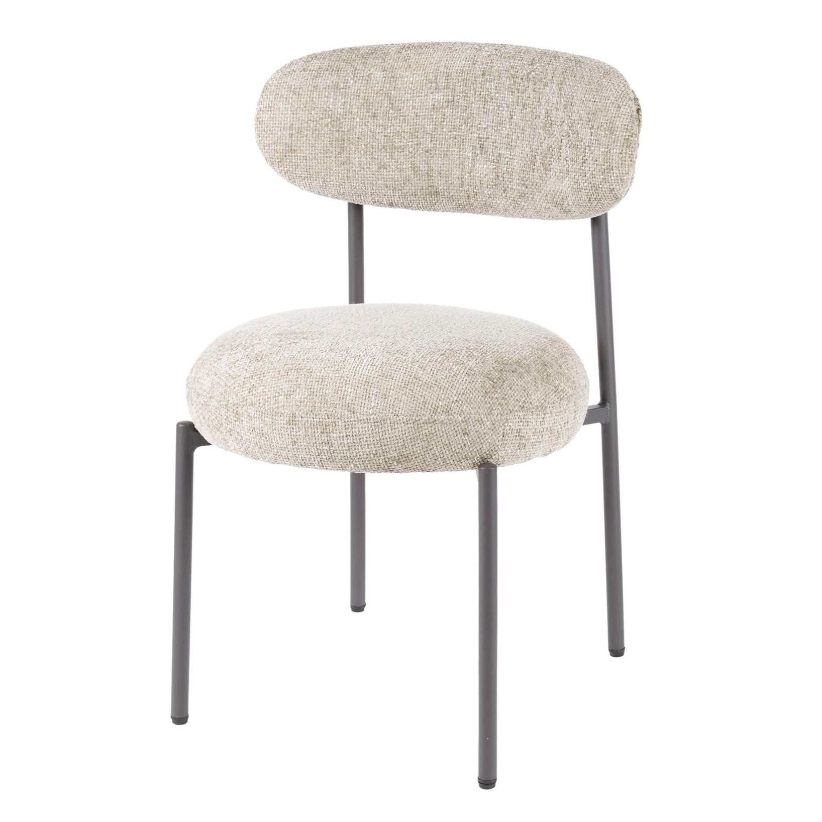 Eetkamerstoel Eluni Beige Renegade Stof Sfeerfoto Main