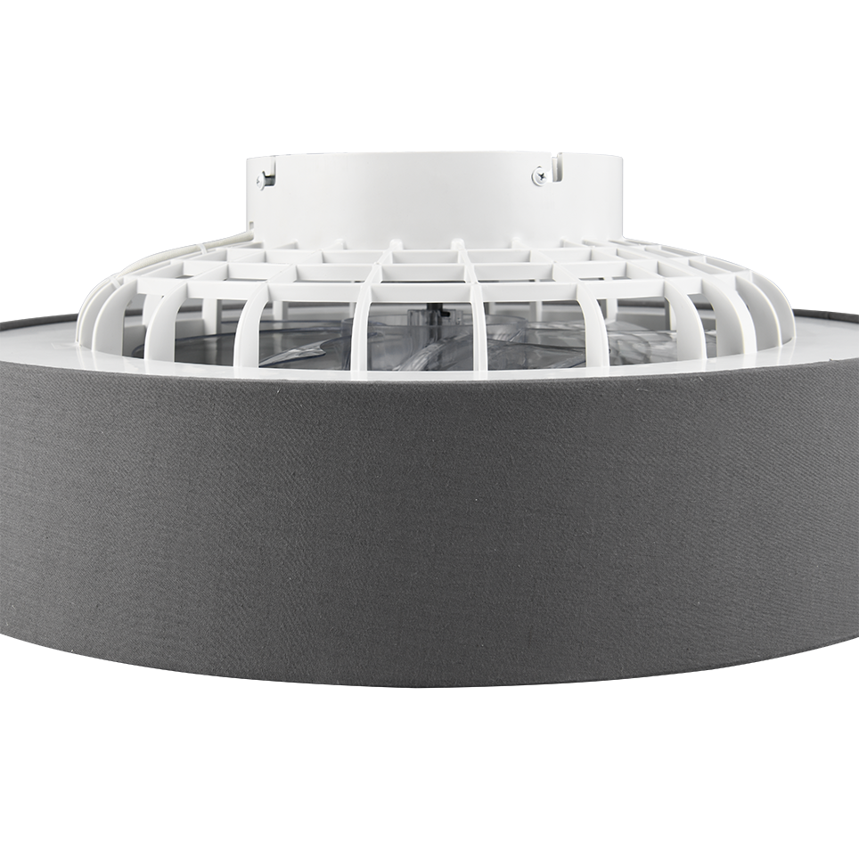 Plafondventilator Liv - Met Lamp - Grijs - Dimbaar - Koud + Warm