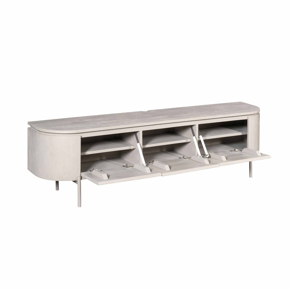 Zwevend TV-meubel Bloom - Stone - 160 cm