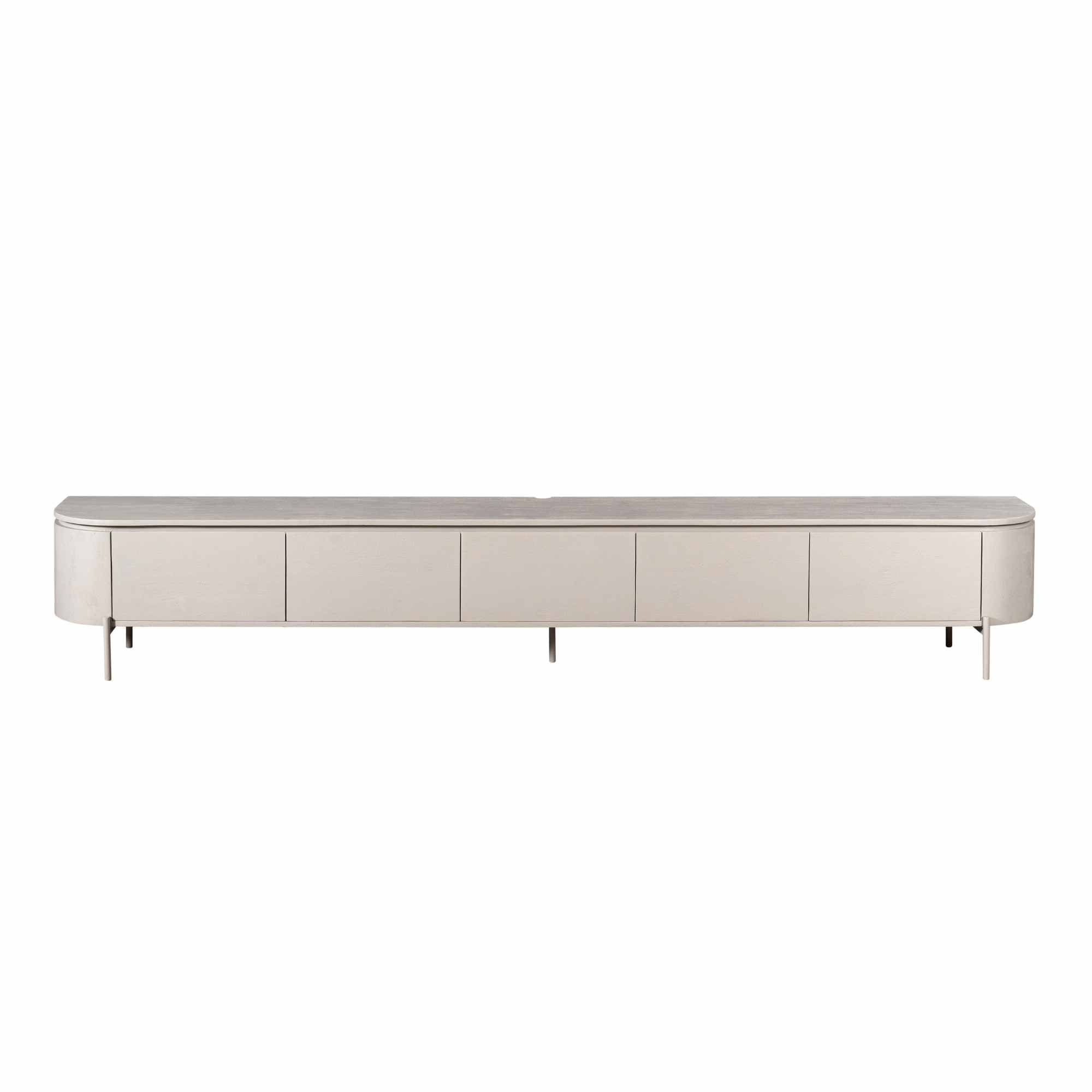 Zwevend TV-meubel Bloom - Stone - 280 cm