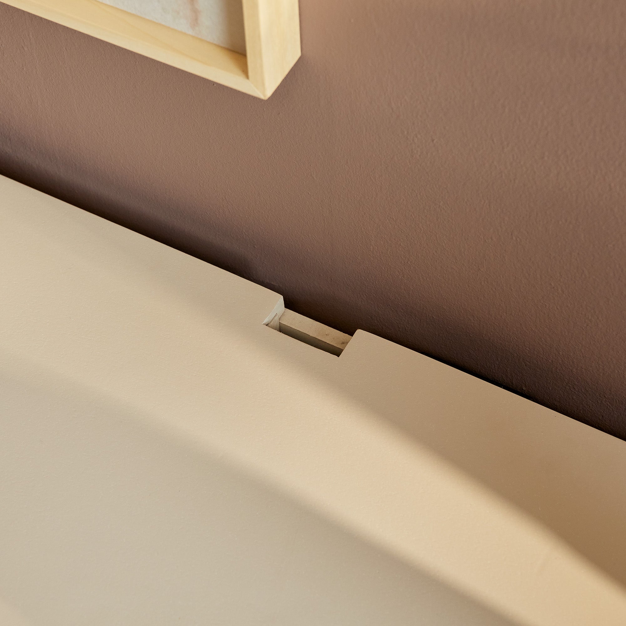 Zwevend TV-meubel Yuna - Beige - 200 cm
