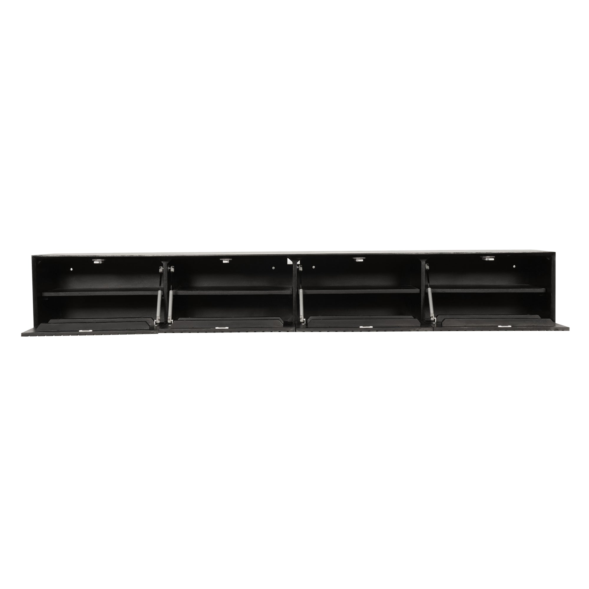 Zwevend TV-meubel Lunelle - Beige - 120 cm