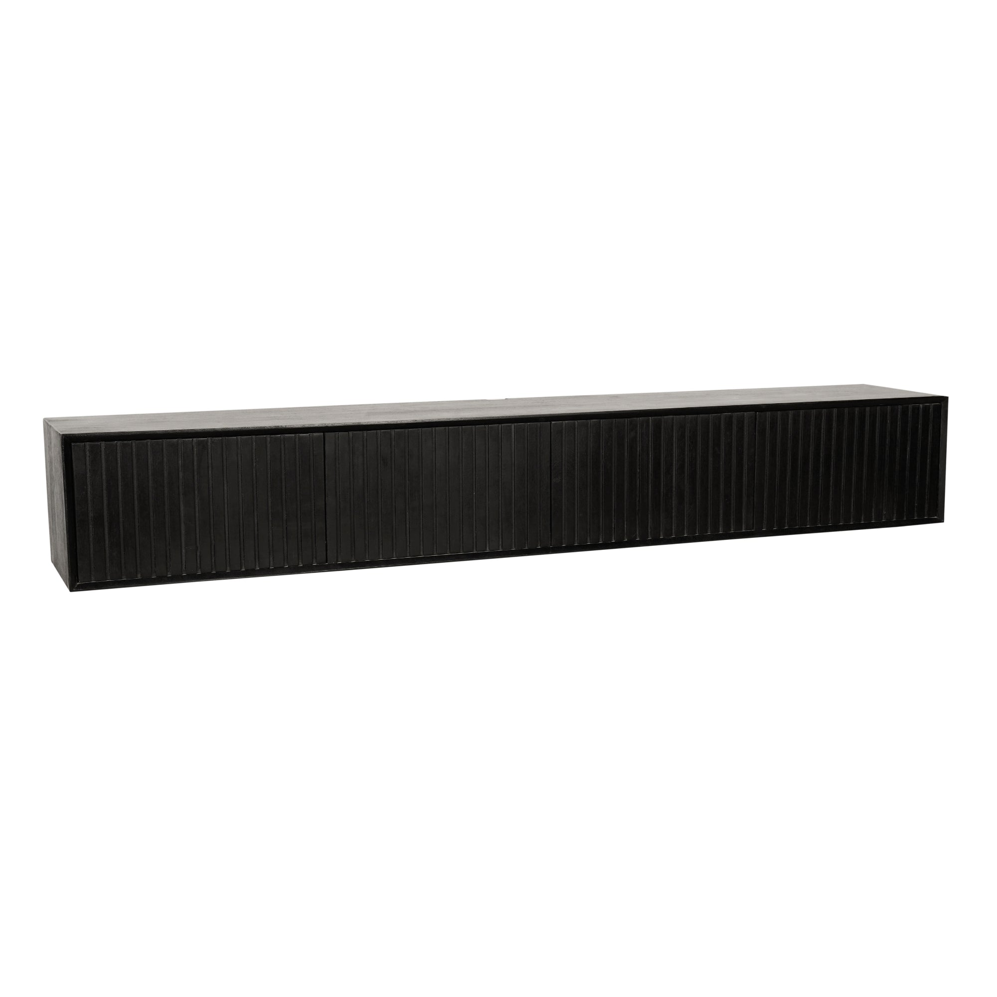 Zwevend TV-meubel Lunelle - Beige - 120 cm