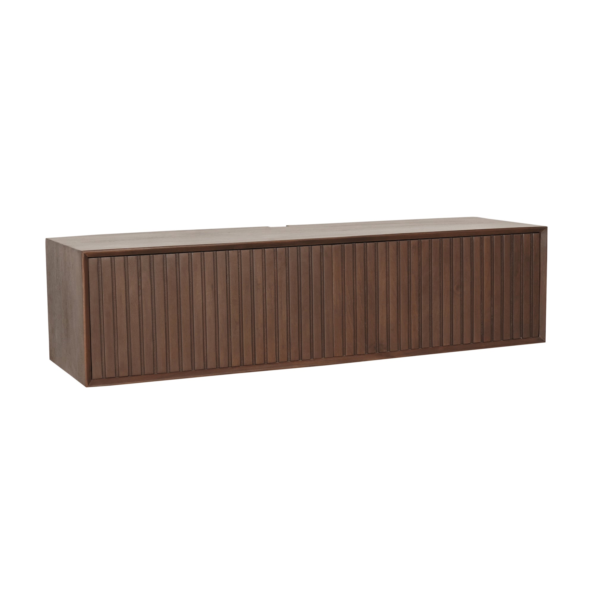 Zwevend TV-meubel Lunelle - Beige - 120 cm