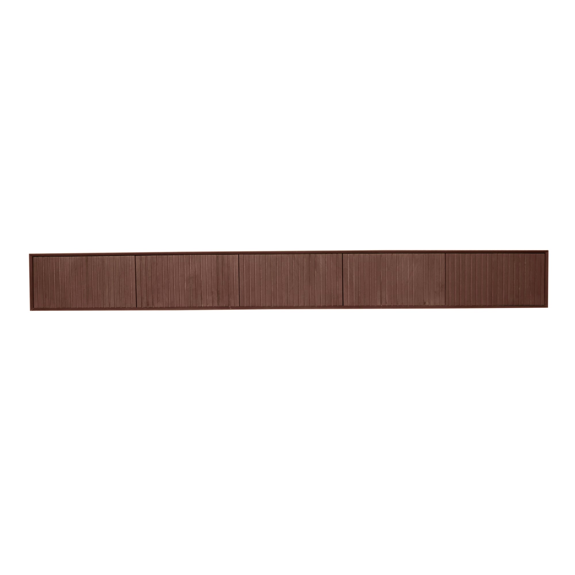 Zwevend TV-meubel Lunelle - Beige - 120 cm
